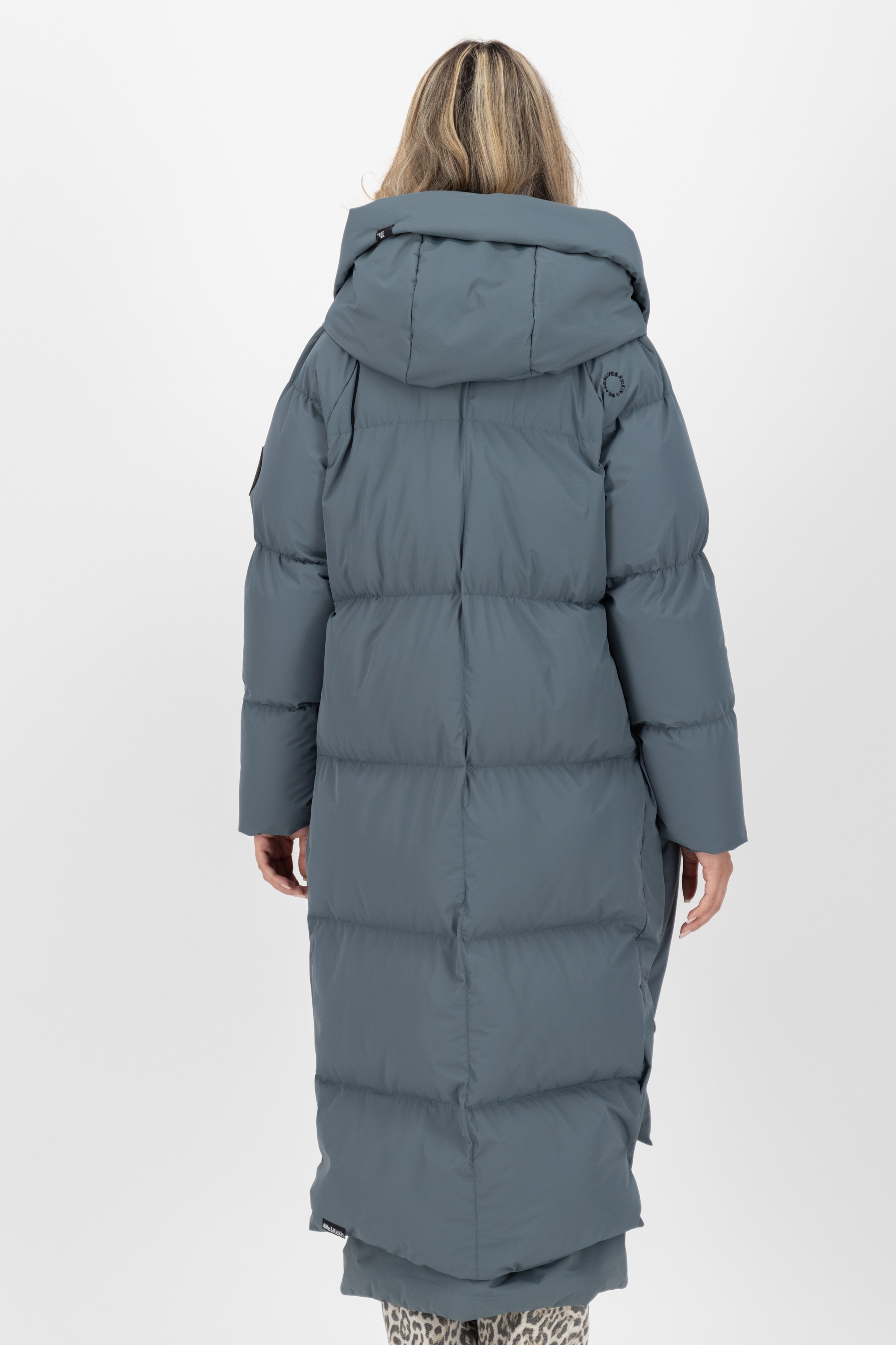 Alife & Kickin Winterjacke »Damen RihannaAK A«, mit Kapuze, Langer, warmer Wintermantel mit großer Kapuze und Fleece Innenfutter