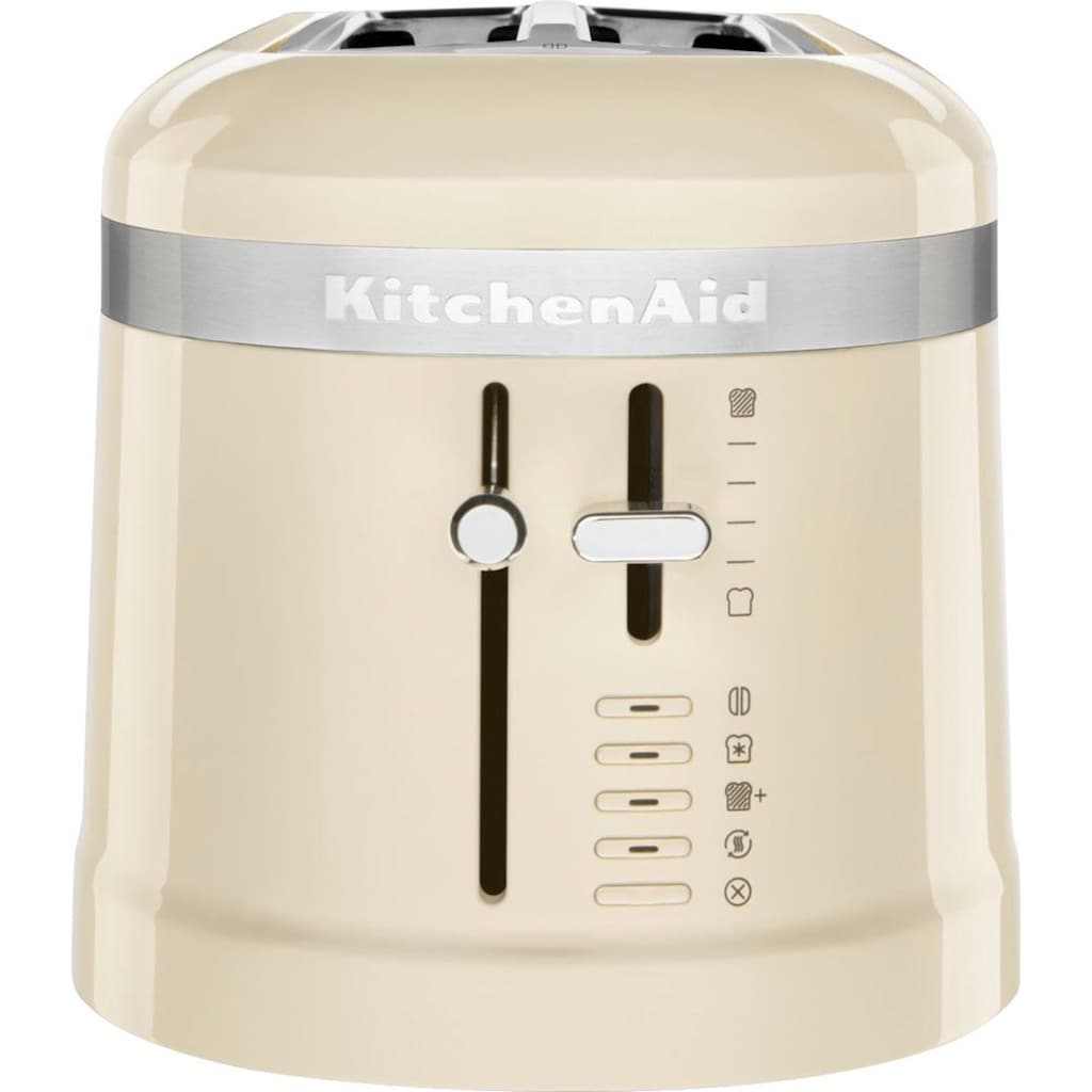 KitchenAid Toaster »5KMT5115EAC ALMOND CREAM«, 2 lange Schlitze, für 4 Scheiben, 1600 W