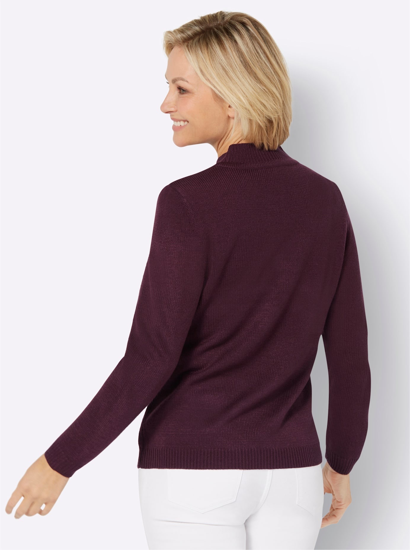 Classic Basics Stehkragenpullover "Pullover" günstig online kaufen