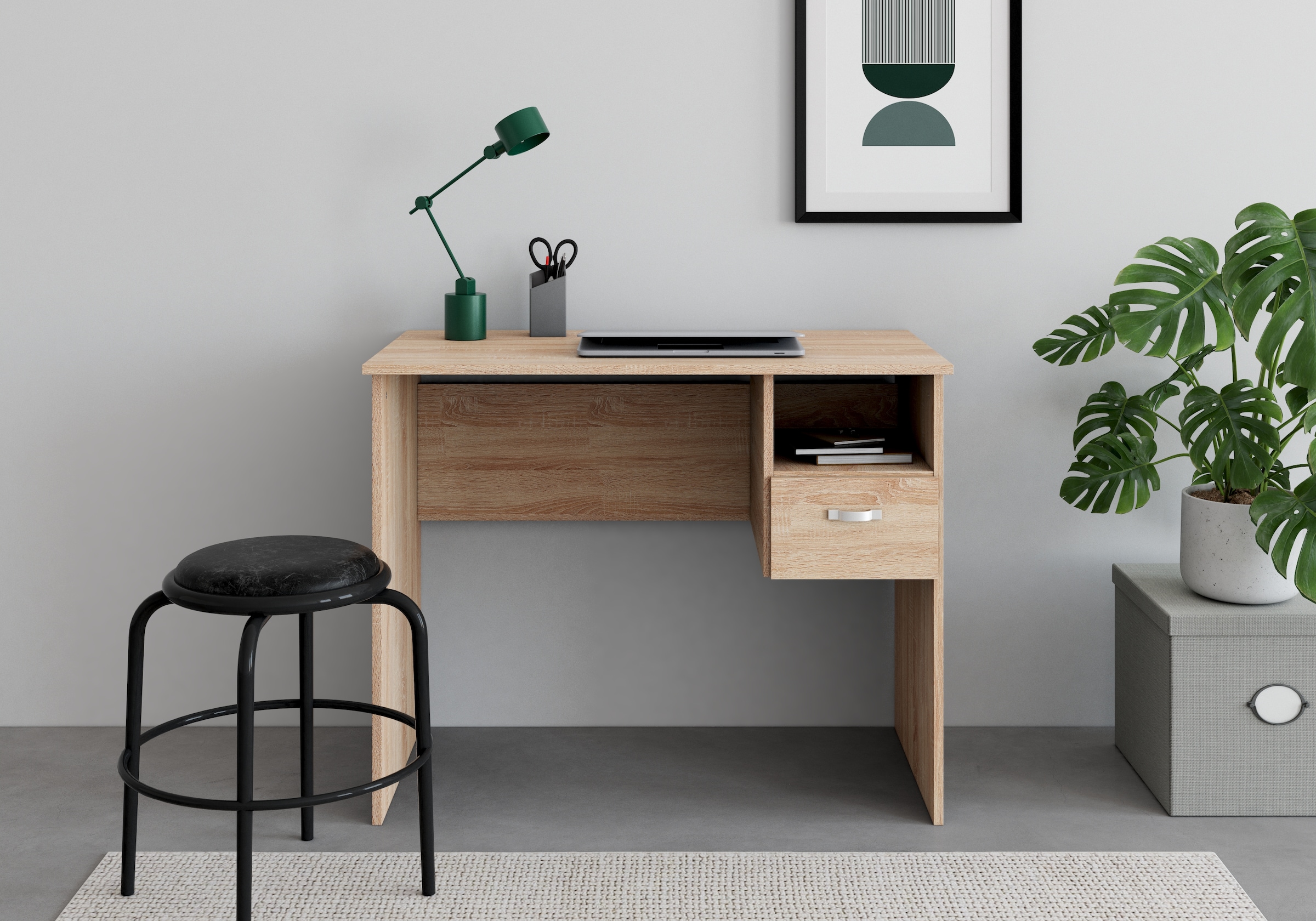 VOGL Möbelfabrik Schreibtisch "Flo" Schülerschreibtisch auch mit Tastaturau günstig online kaufen