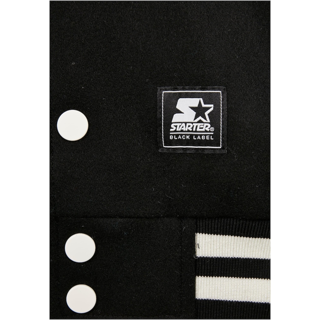 Starter Black Label Collegejacke »Herren Starter College Jacket«, (1 St.), ohne Kapuze
