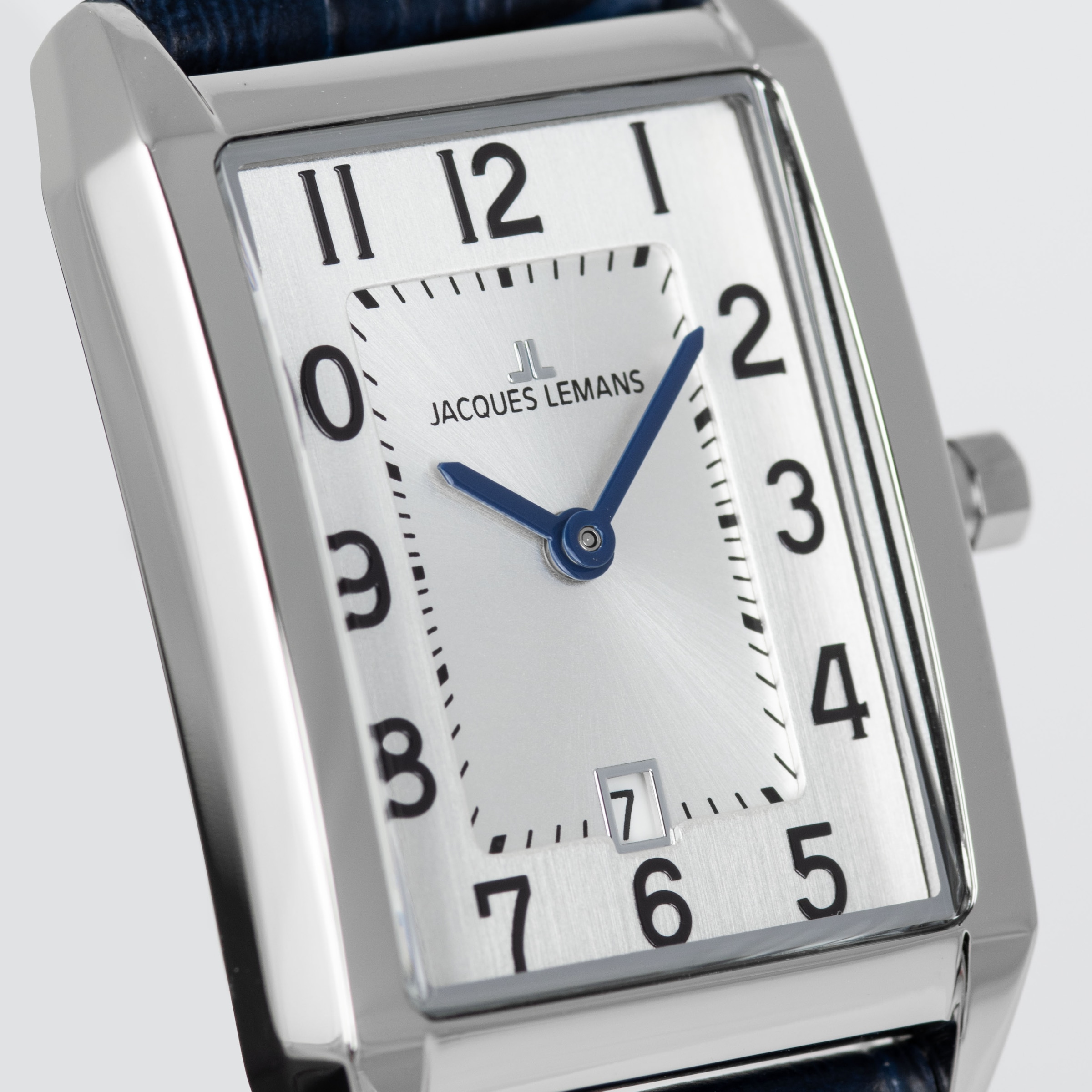 Jacques Lemans Quarzuhr »Torino«, Armbanduhr, Damenuhr, Lederarmband, analog, Tag