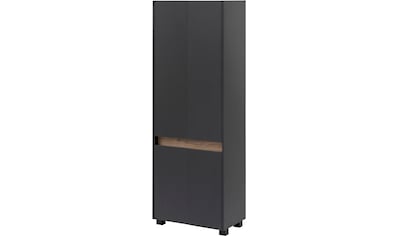 Schildmeyer Hochschrank »Cosmo«, Höhe 164,5 cm, Badezimmerschrank, Blende  im modernen Wildeiche-Look kaufen | BAUR