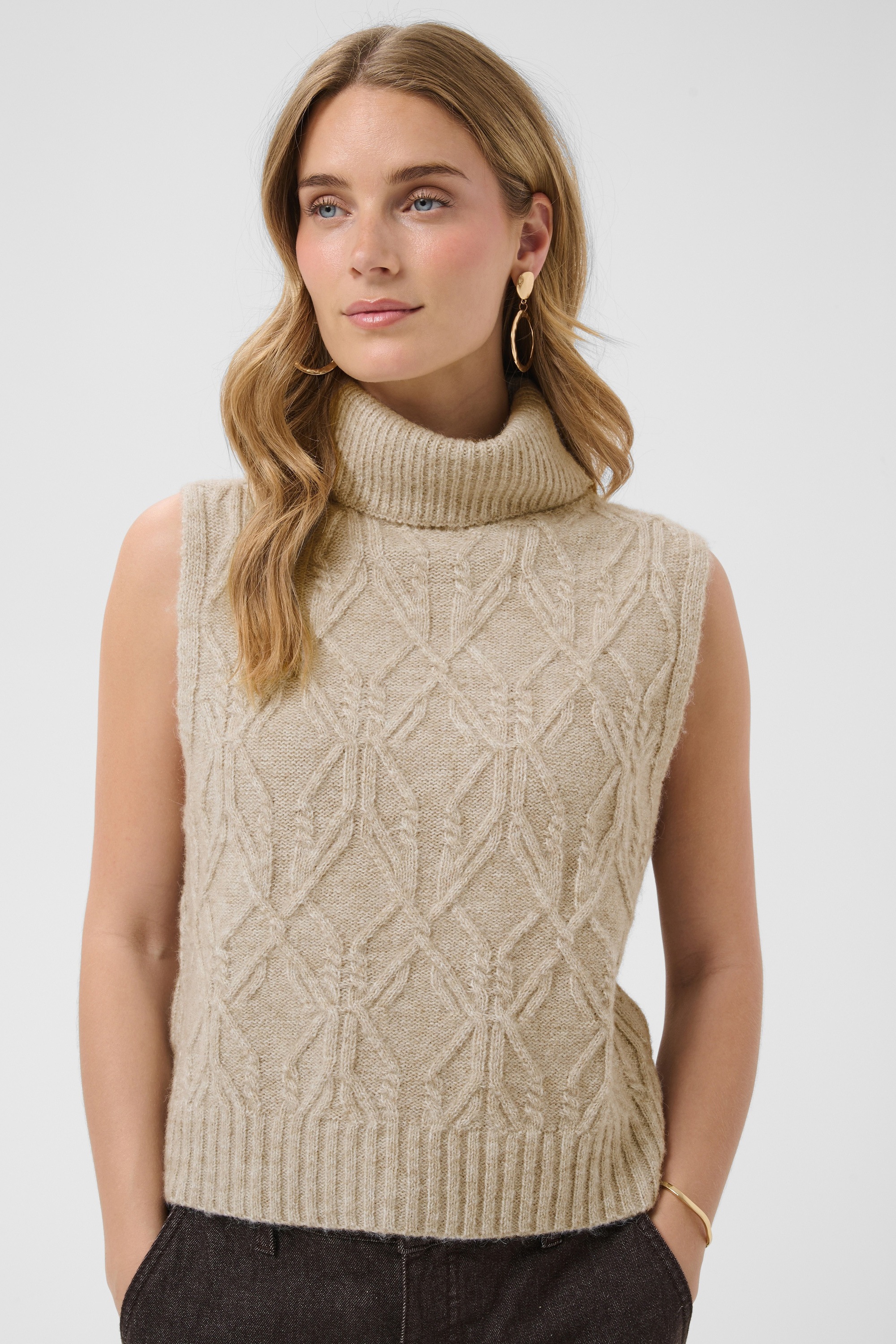 Cream Rollkragenpullover »Damen Rollkragen CRElsie«