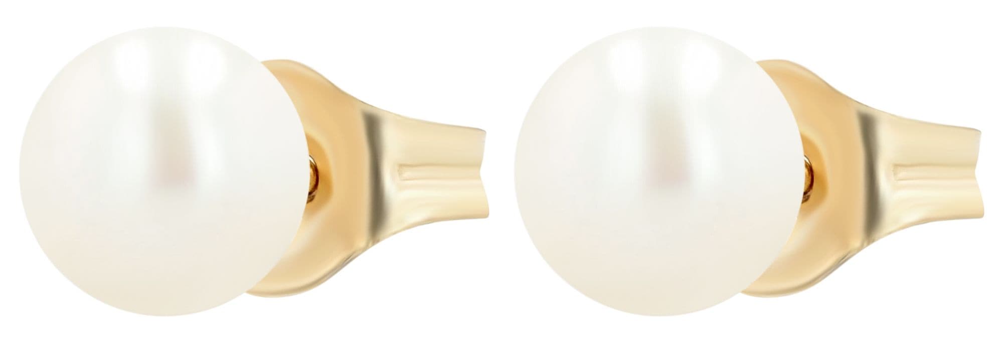 Adelia´s Paar Ohrhänger "Damen Ohrringe – Ohrstecker aus 333 Gold mit Perle günstig online kaufen