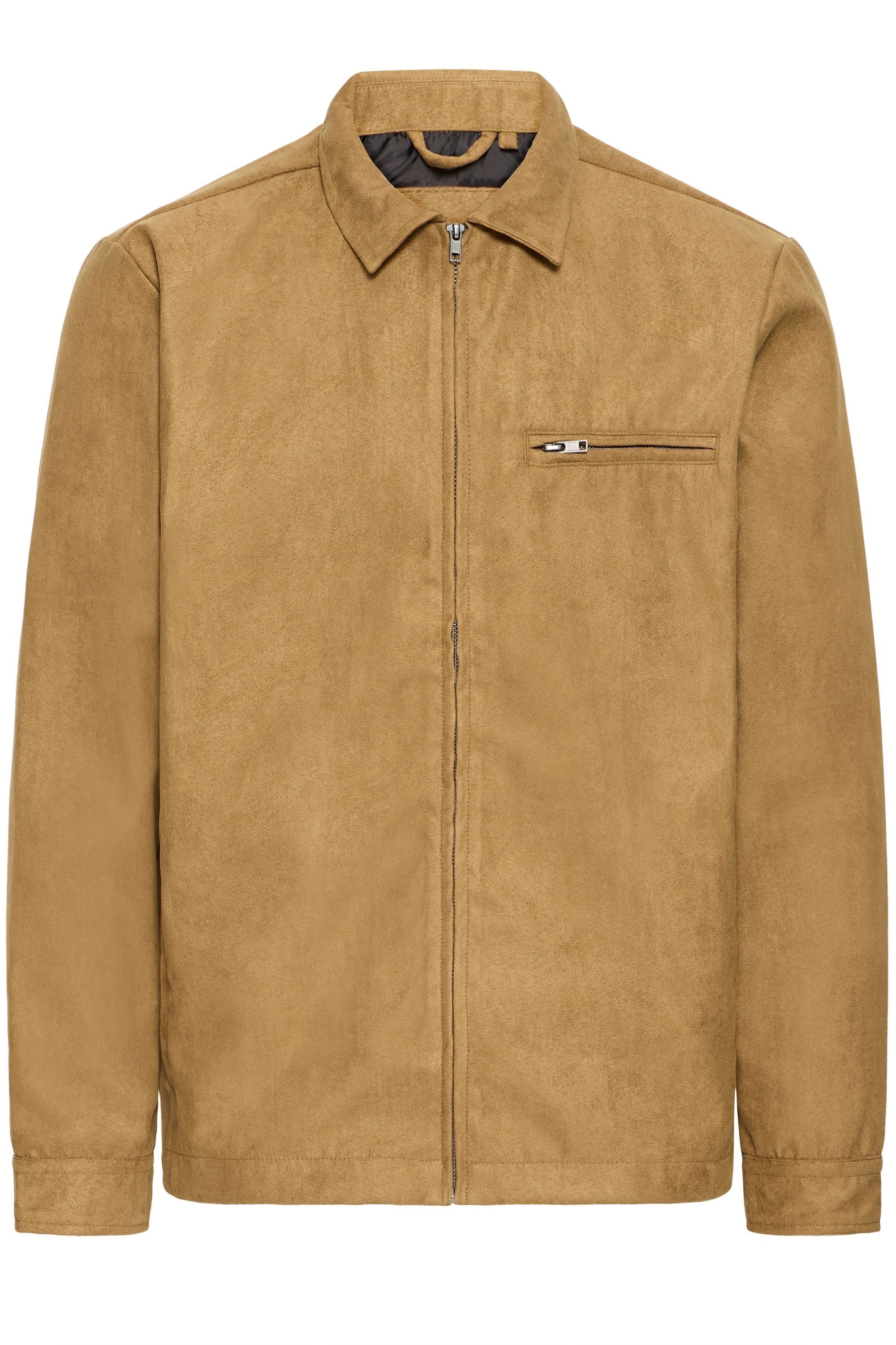 Blend Lederjacke "BHFossy" ohne Kapuze Moderne Kunstlederjacke mit Hemdkrag günstig online kaufen