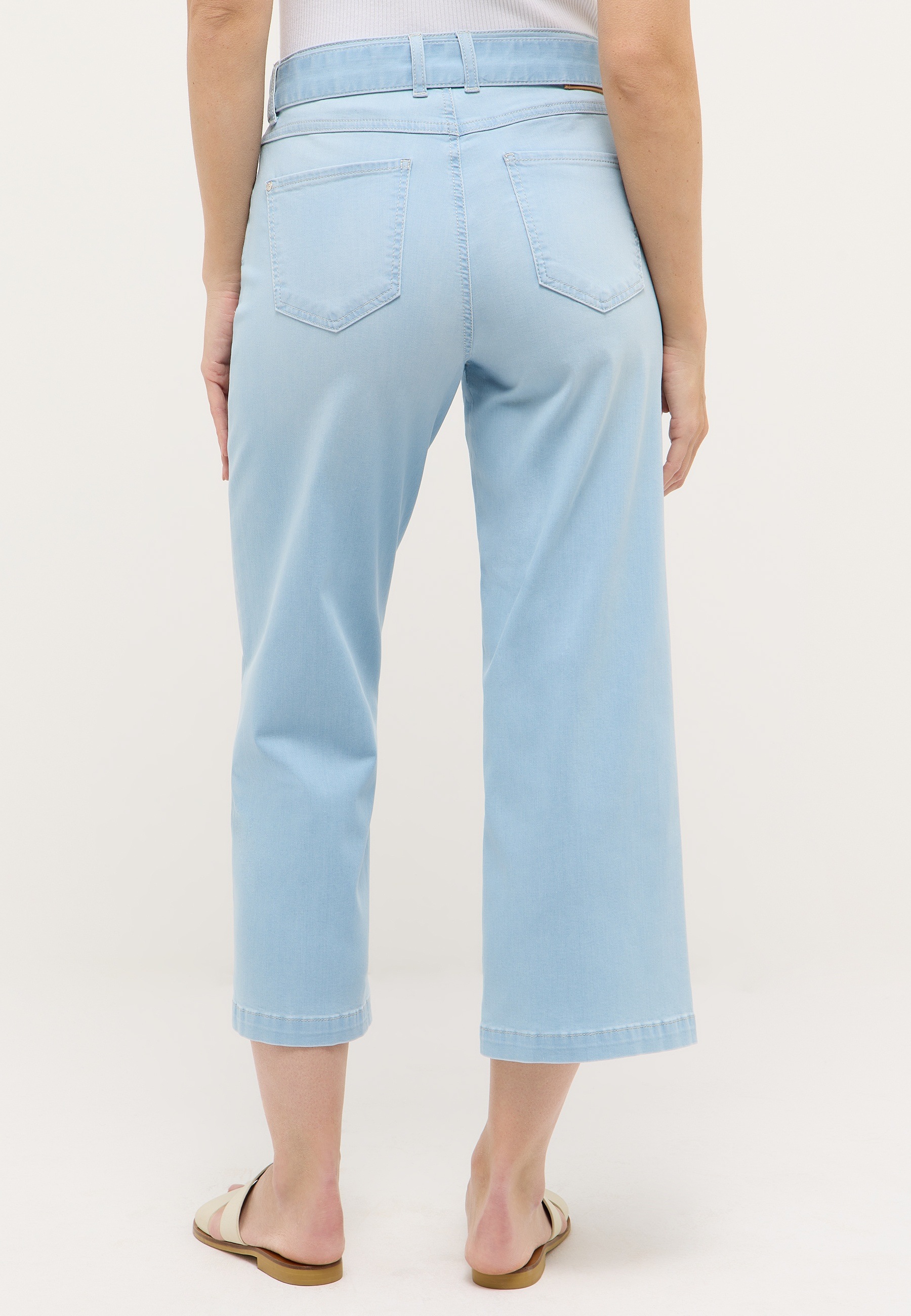ANGELS 7/8-Jeans "Linn City" Culotte im Relaxed Fit, mit Gürtel günstig online kaufen