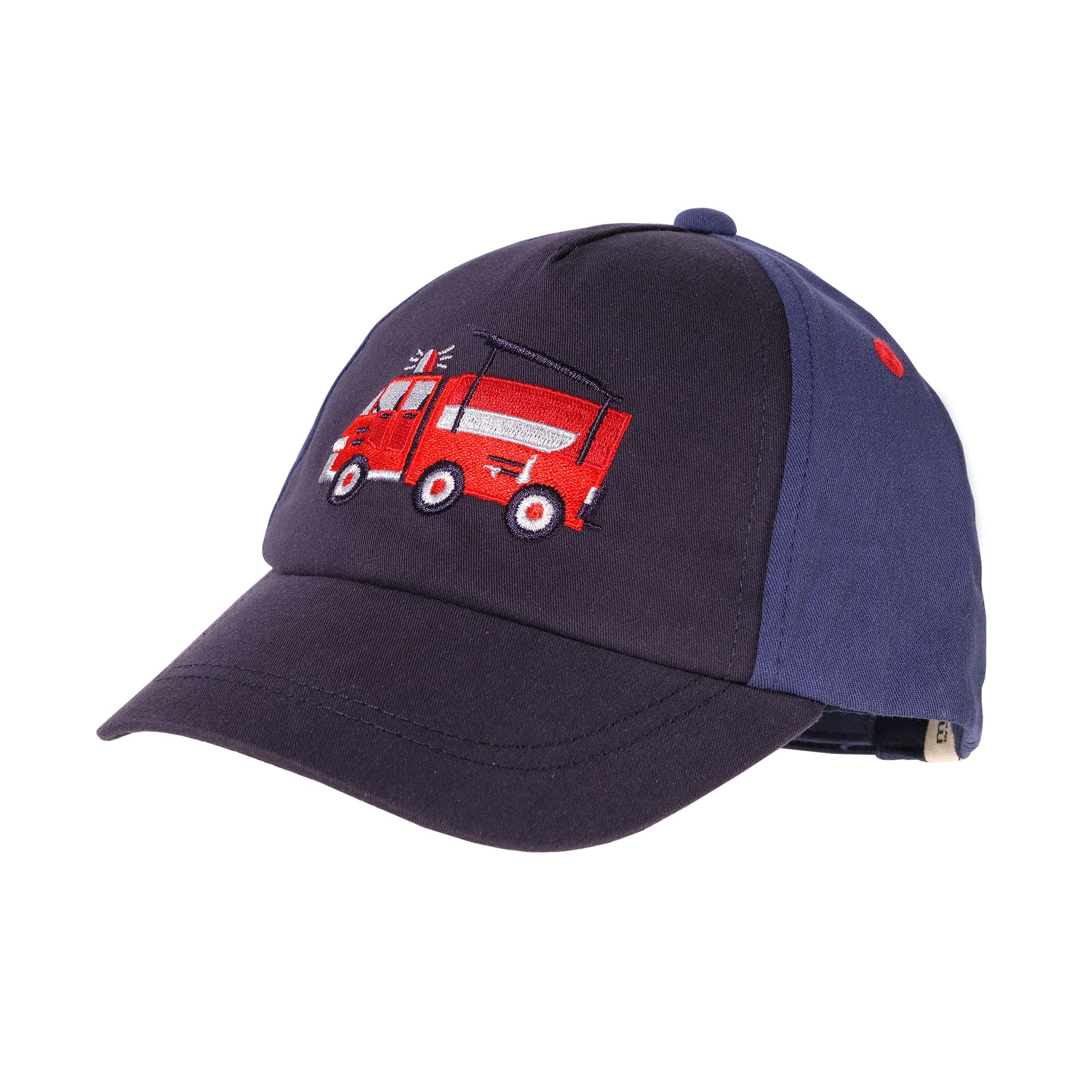 MAXIMO Baseball Cap Feuerwehr-Motiv, mit Stickerei, mit Klettverschluss, Baumwolle