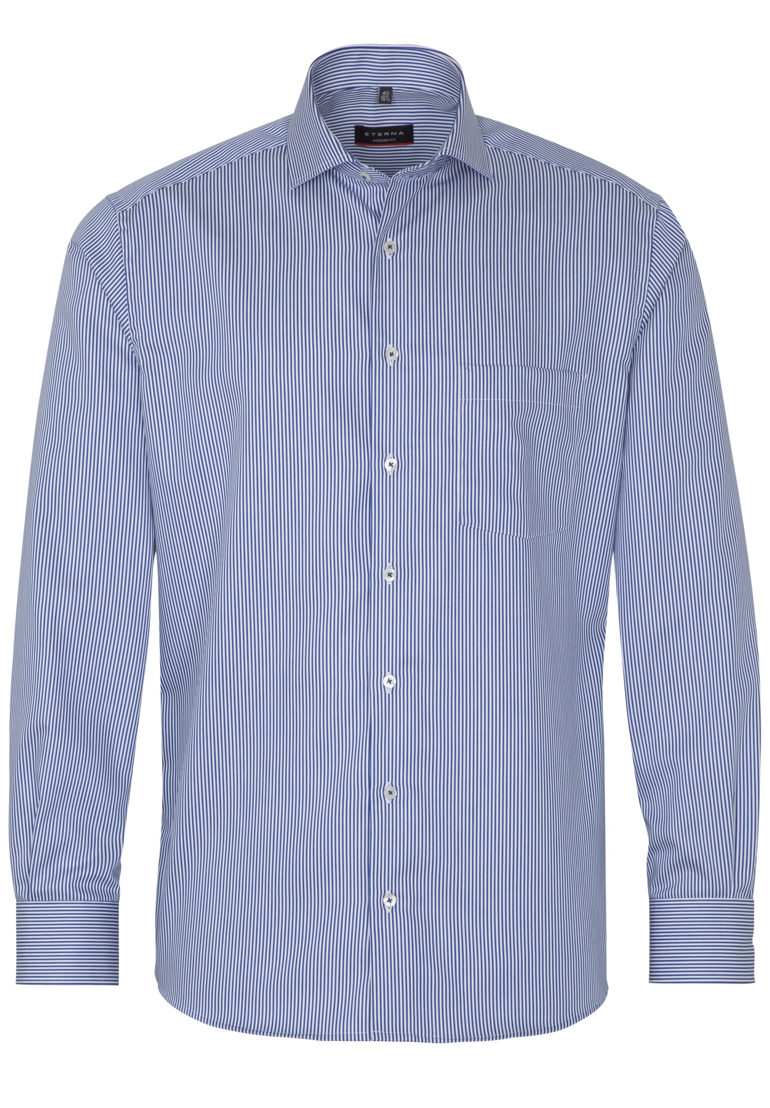 Eterna Langarmhemd »MODERN FIT«, NON IRON (bügelfrei)