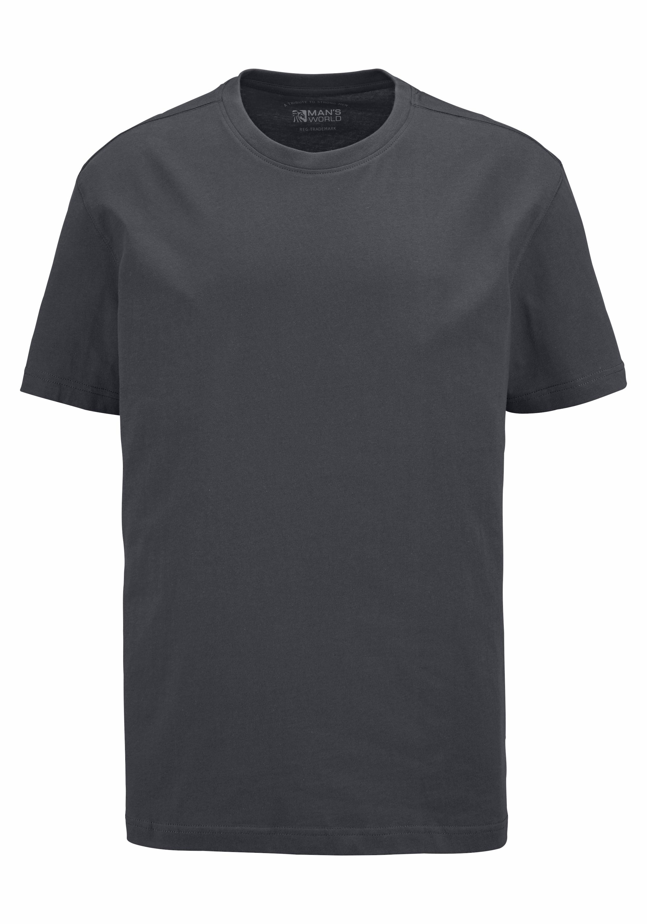Man\'s World T-Shirt, (Packung, 3 tlg., 3er-Pack), Basic Farben ▷ kaufen |  BAUR