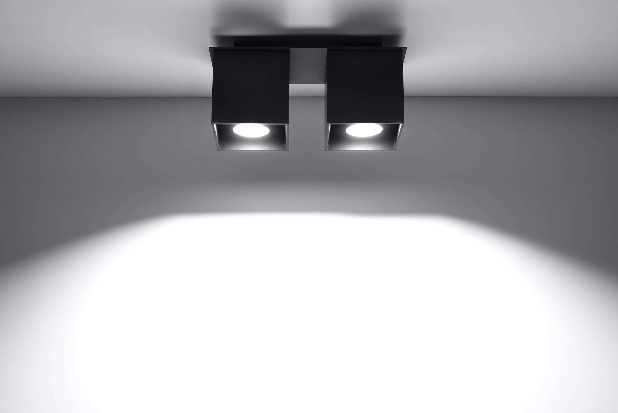 SOLLUX lighting Deckenleuchten »QUAD«, 1 flammig-flammig, Deckenlampe | BAUR