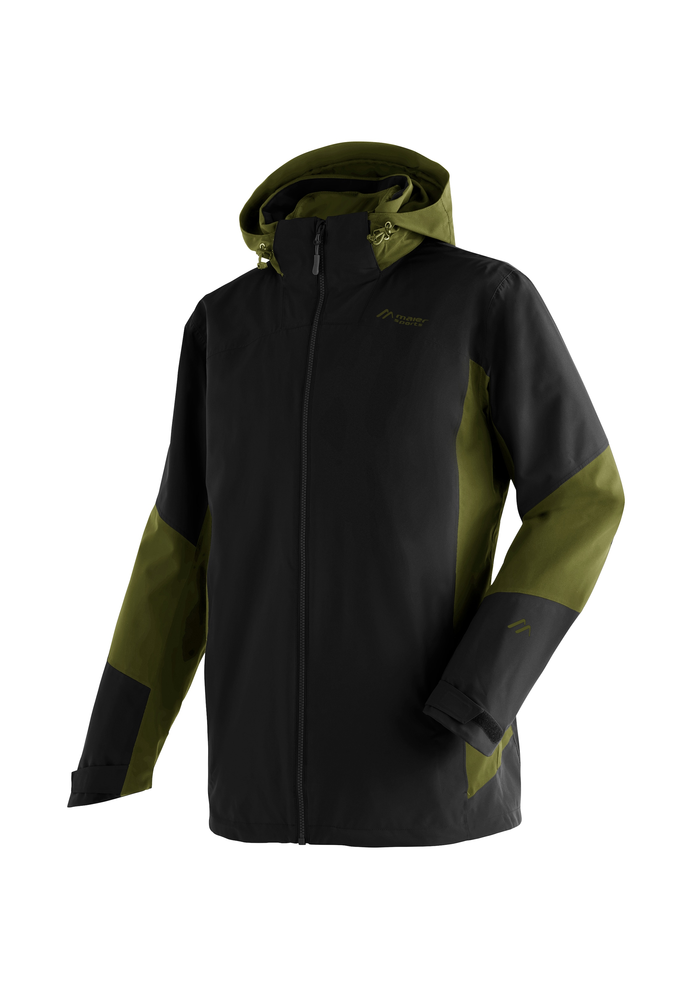 Maier Sports 3-in-1-Funktionsjacke "Ribut M", funktionale Doppel-Jacke für Wanderungen und Ausflüge