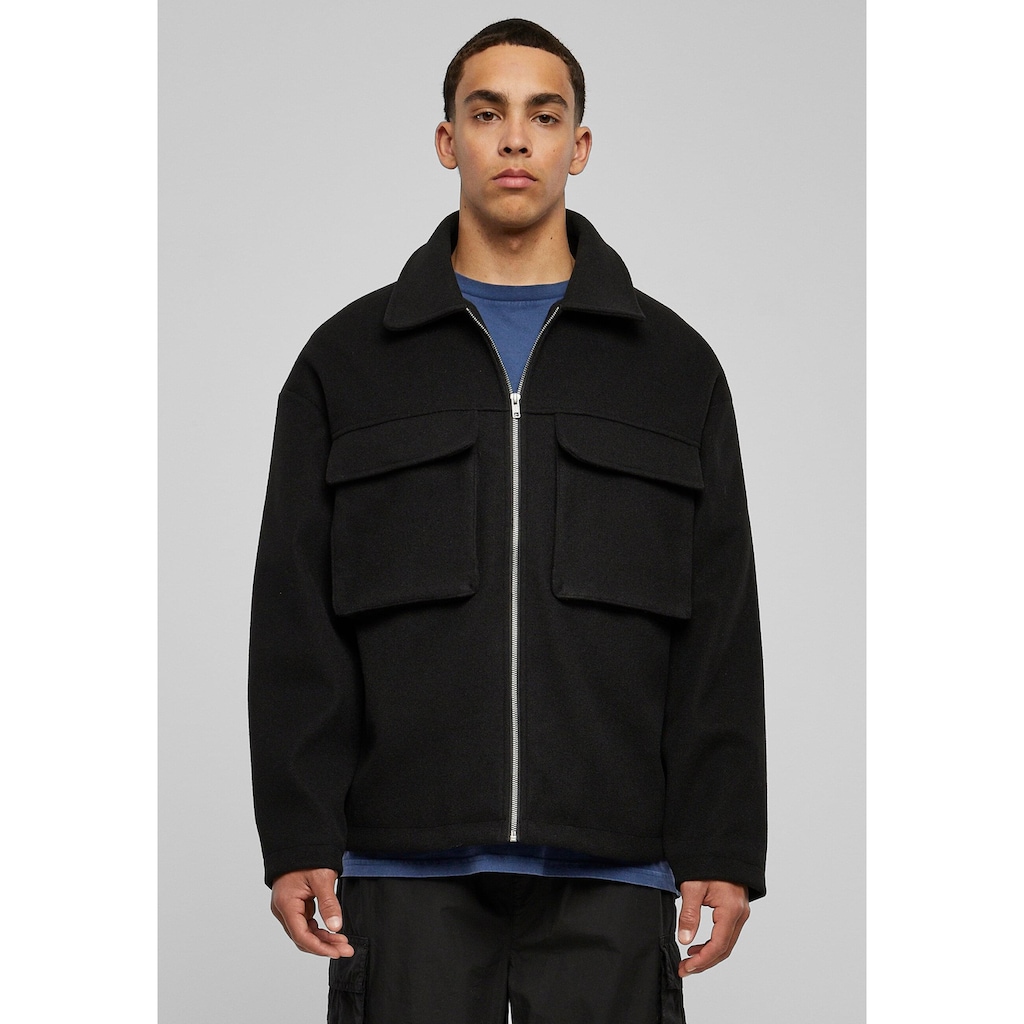 URBAN CLASSICS Allwetterjacke »Urban Classics Herren Big Pocket Blouson«, (1 St.), ohne Kapuze