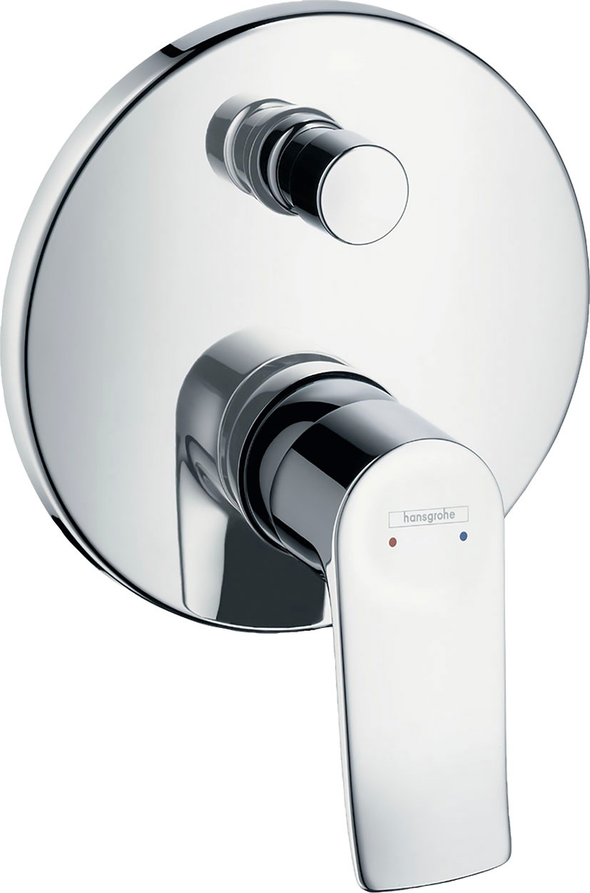 hansgrohe Wannenmischeinheit "Metris", Unterputz für iBox universal, chrom