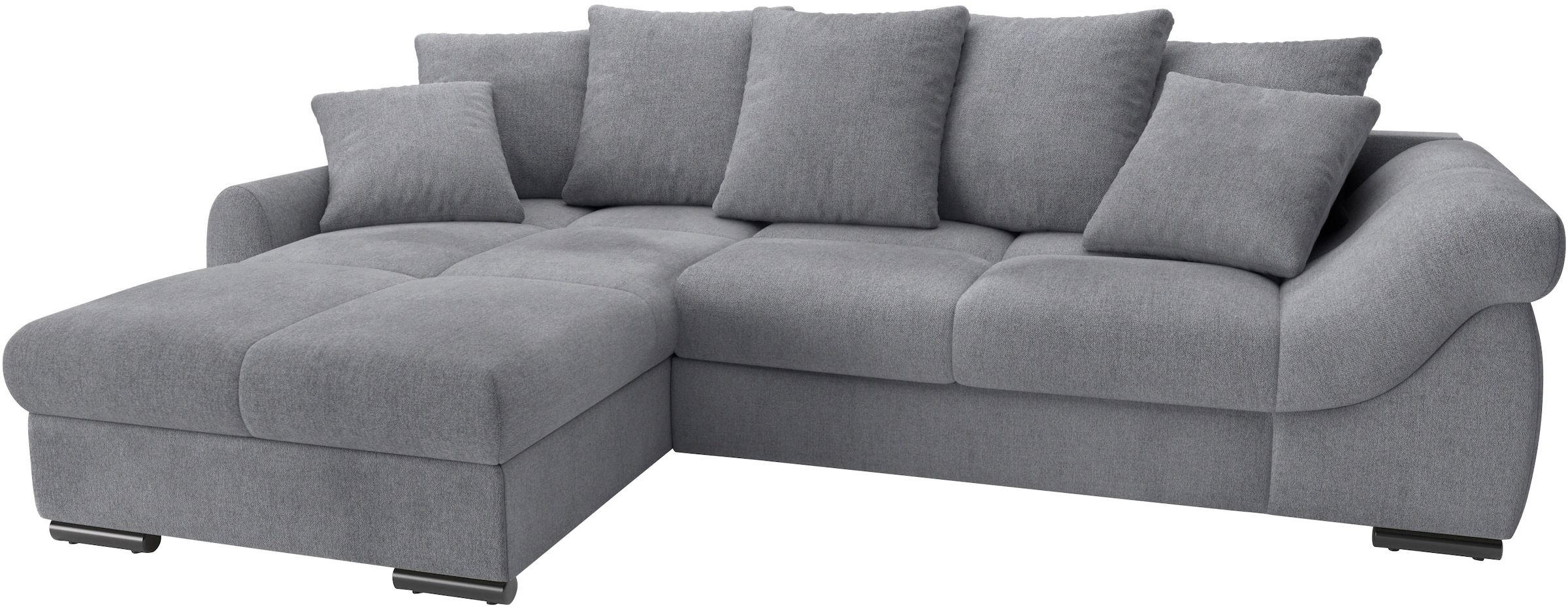 Mr. Couch Ecksofa "Livorno L-Form", inkl. Hochschläfer-Bettauszug, XL-Bettk günstig online kaufen