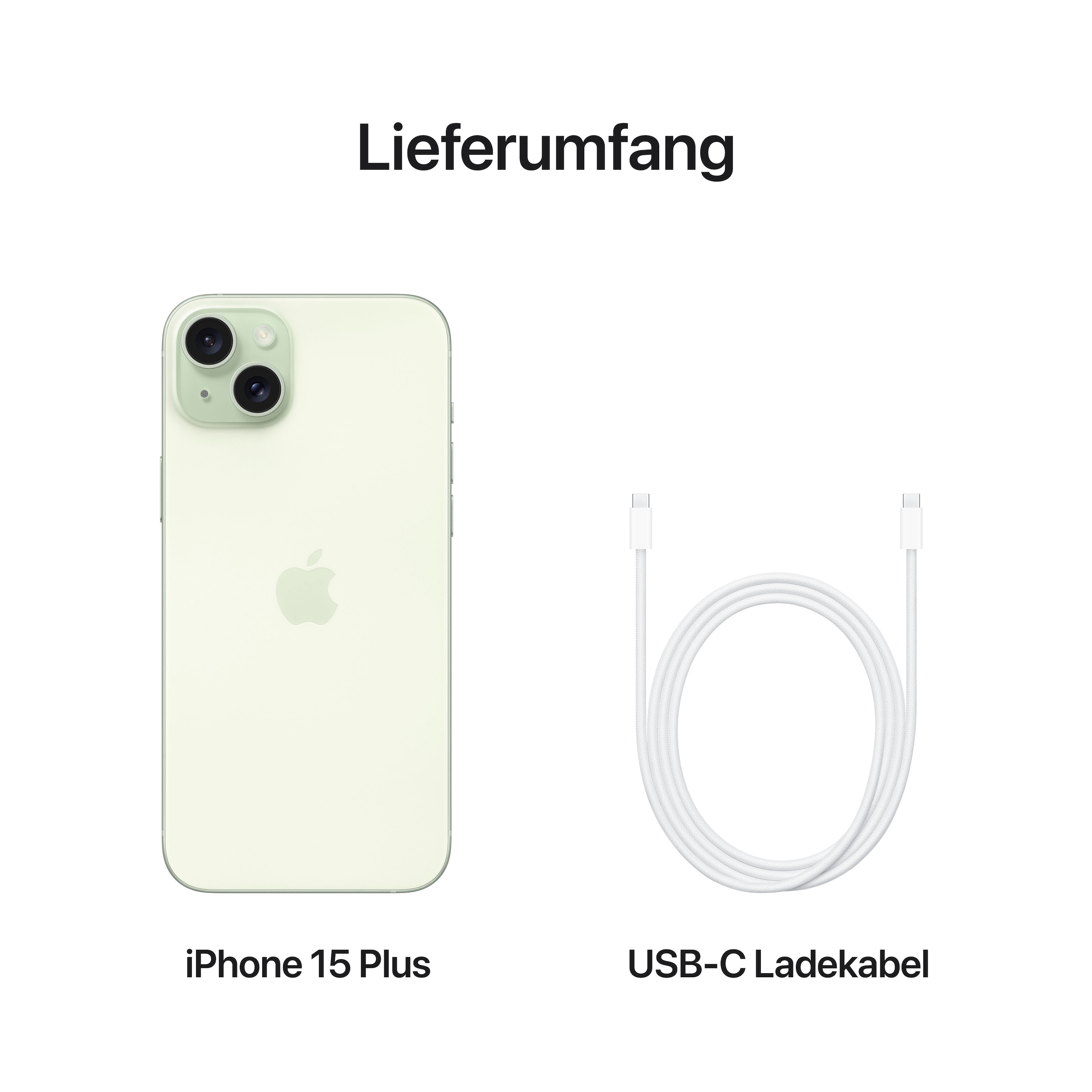 Apple Smartphone »iPhone 15 Plus«, grün