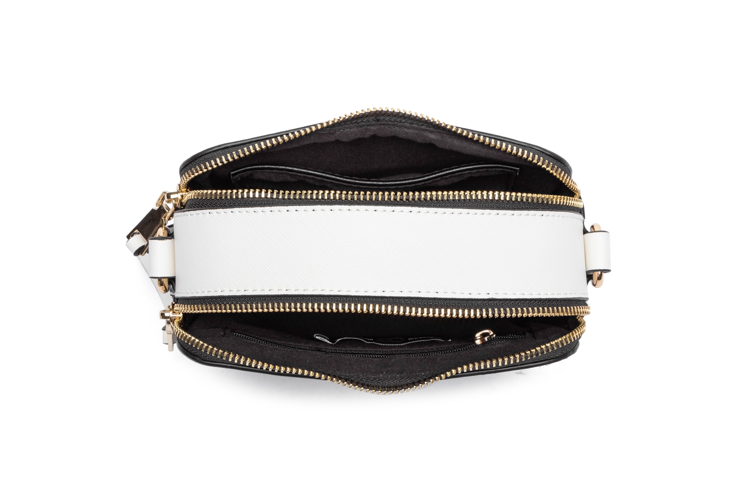 COLLEZIONE ALESSANDRO Umhängetasche »Nightlife«, Abendtasche weiß-gold-schwarz