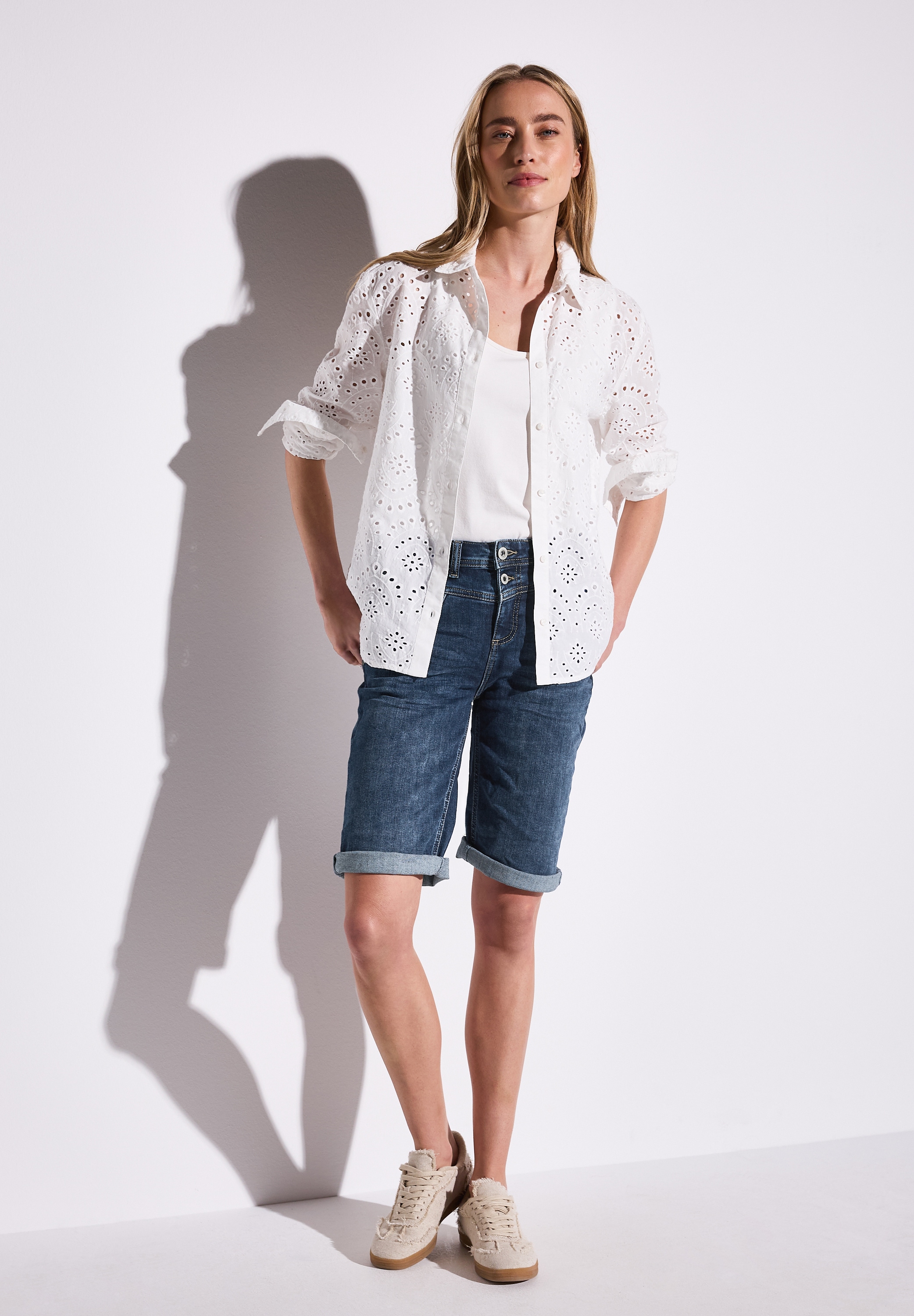 STREET ONE Comfort-fit-Jeans, High Waist