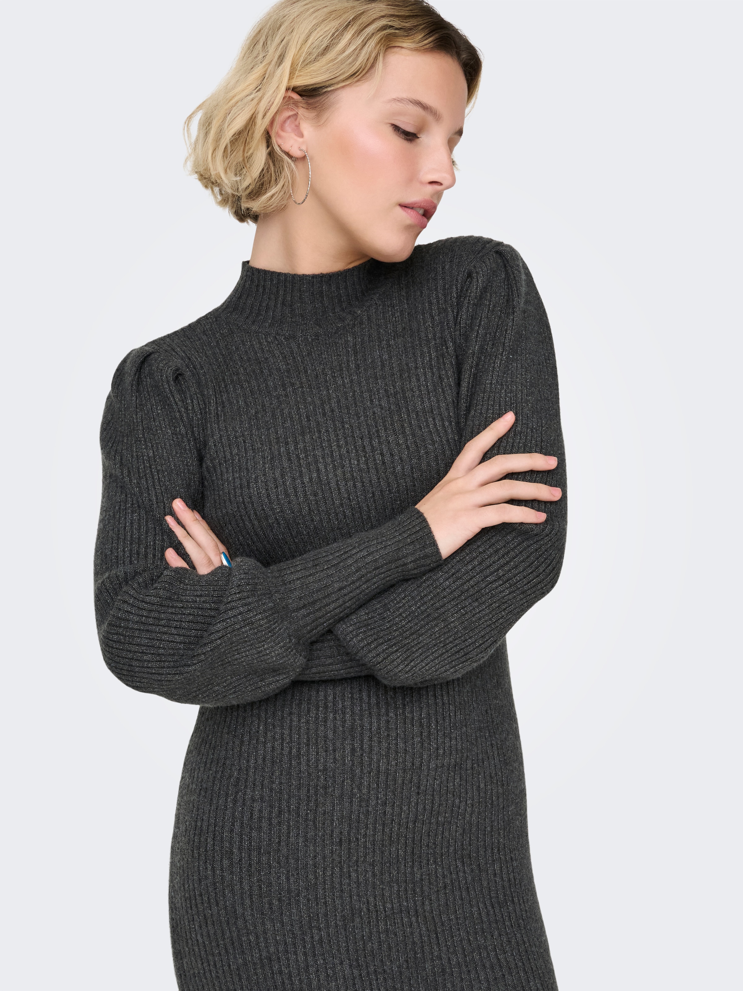 ONLY Strickkleid »ONLKATIA L/S DRESS KNT NOOS« Viskosemischung