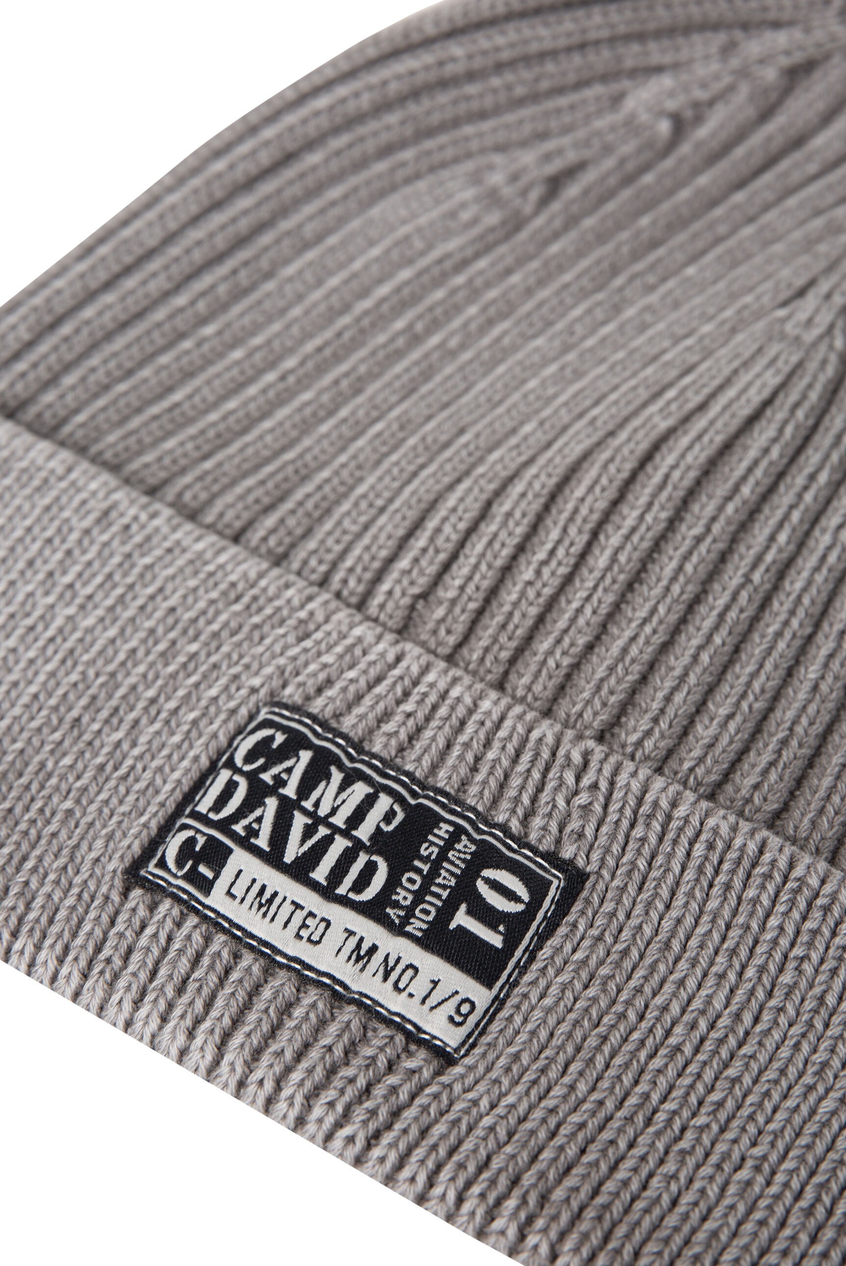 CAMP DAVID Strickmütze aus Baumwolle