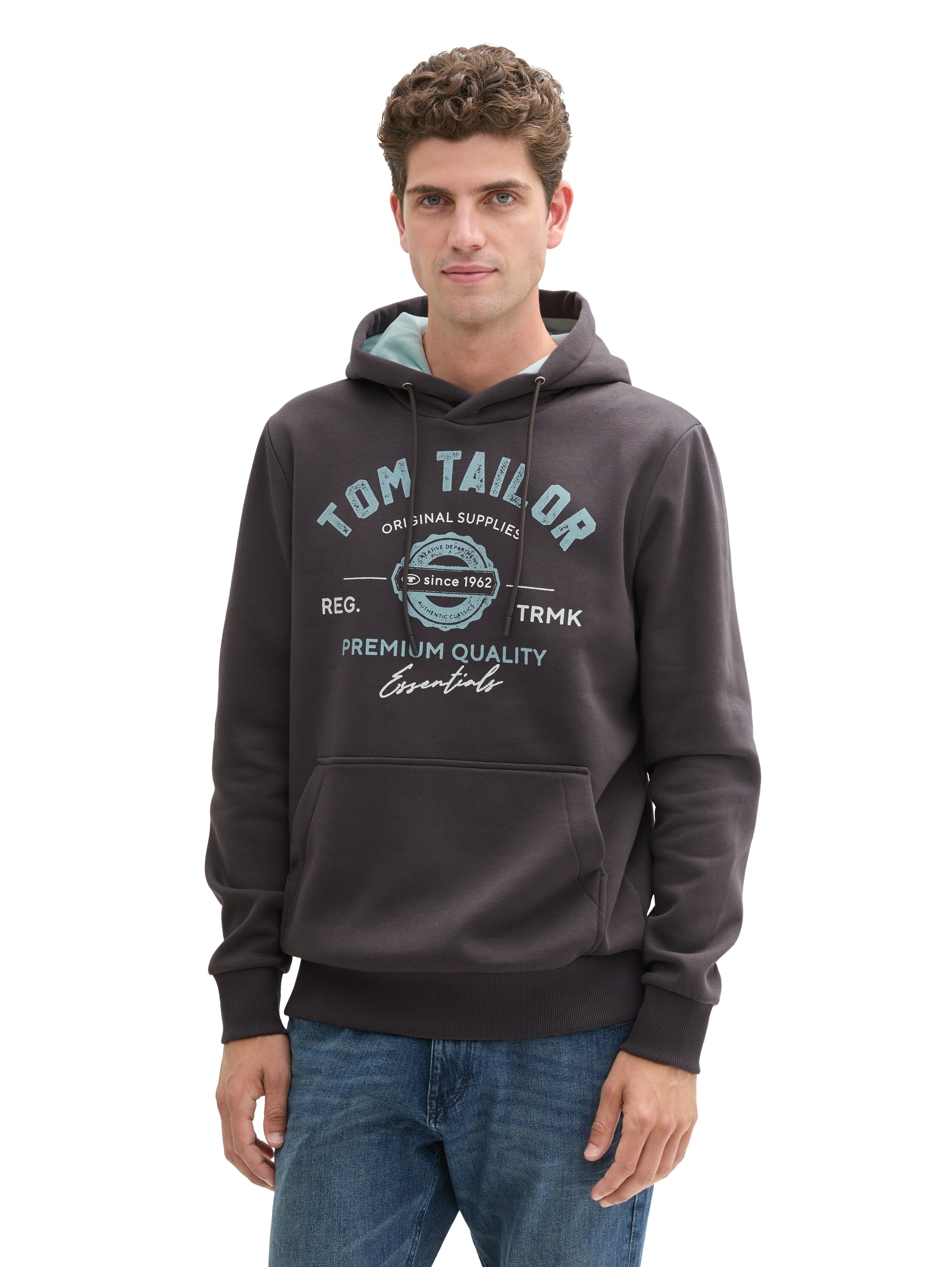 TOM TAILOR Kapuzensweatshirt, mit Kapuze