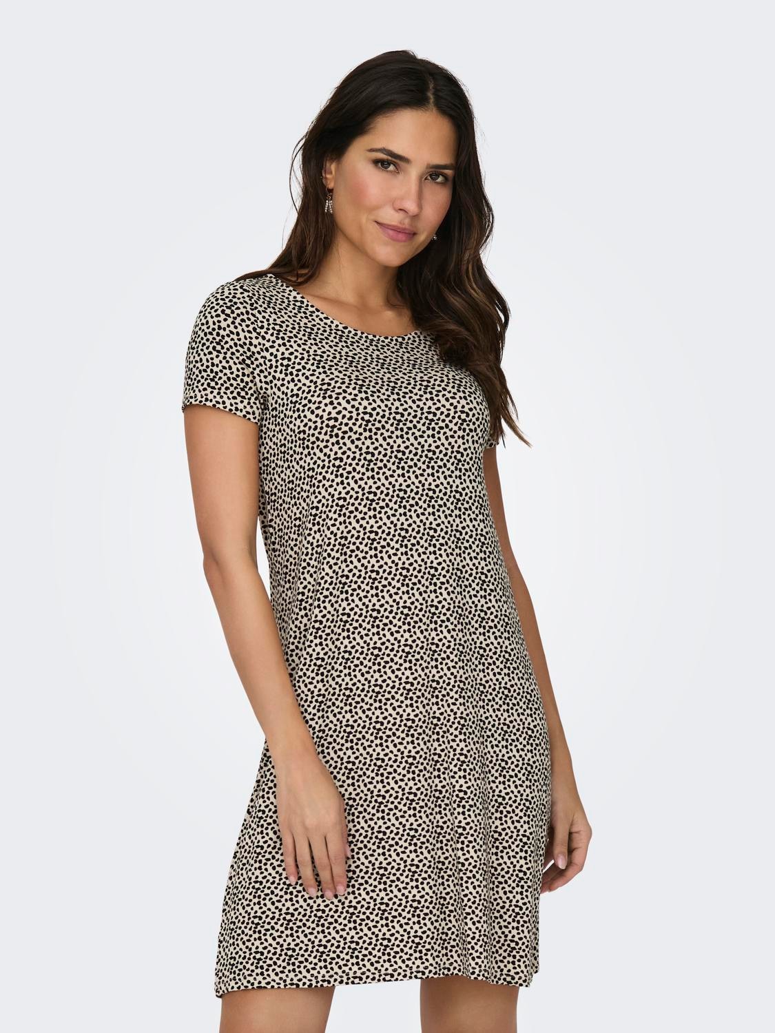 ONLY Minikleid "ONLBERA BACK LACE UP S/S DRESS JRS NOOS", Sommerkleid günstig online kaufen