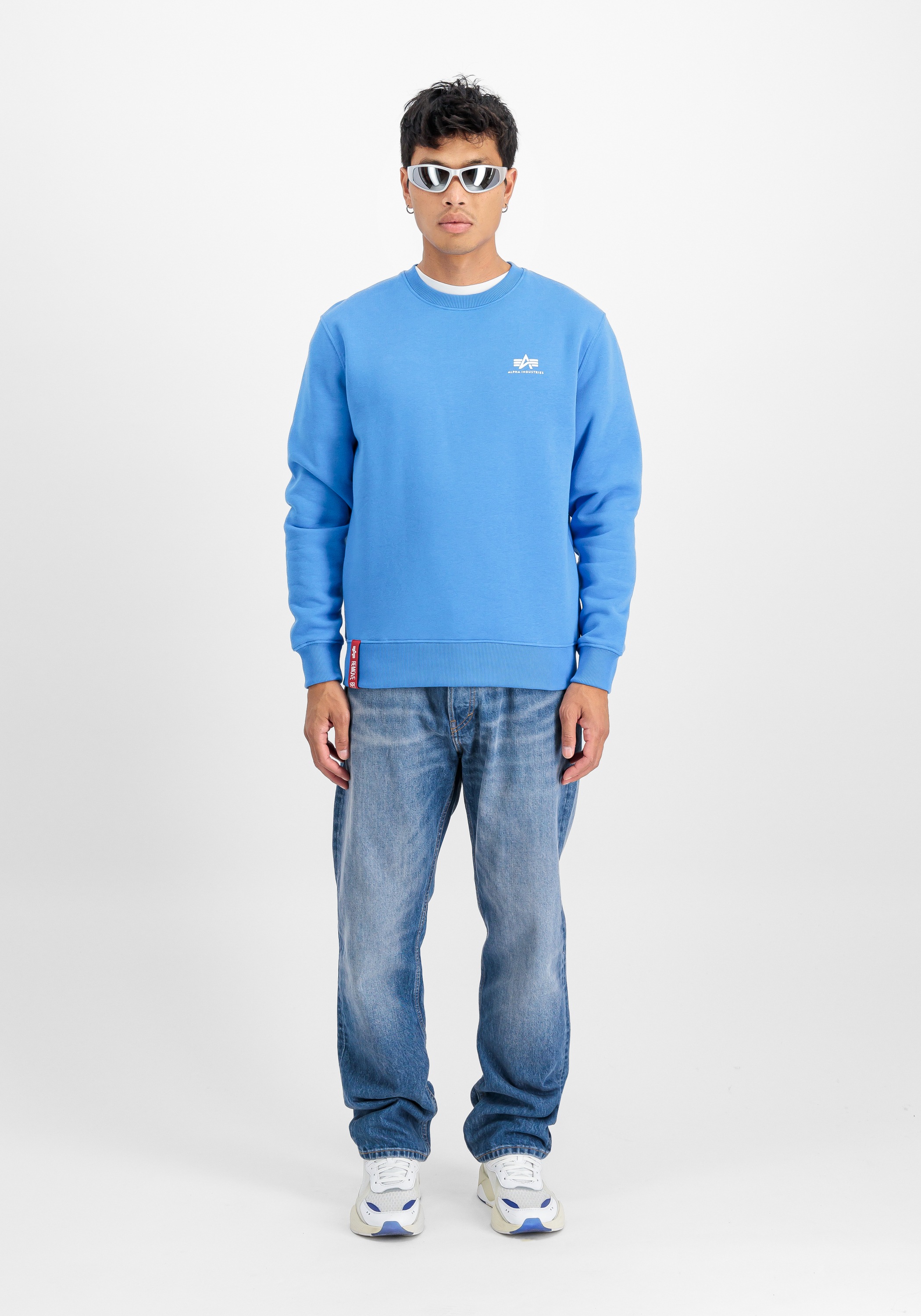 Alpha Industries Sweater »Alpha Industries Men - Sweatshirts Basic Sweater Small Logo«
