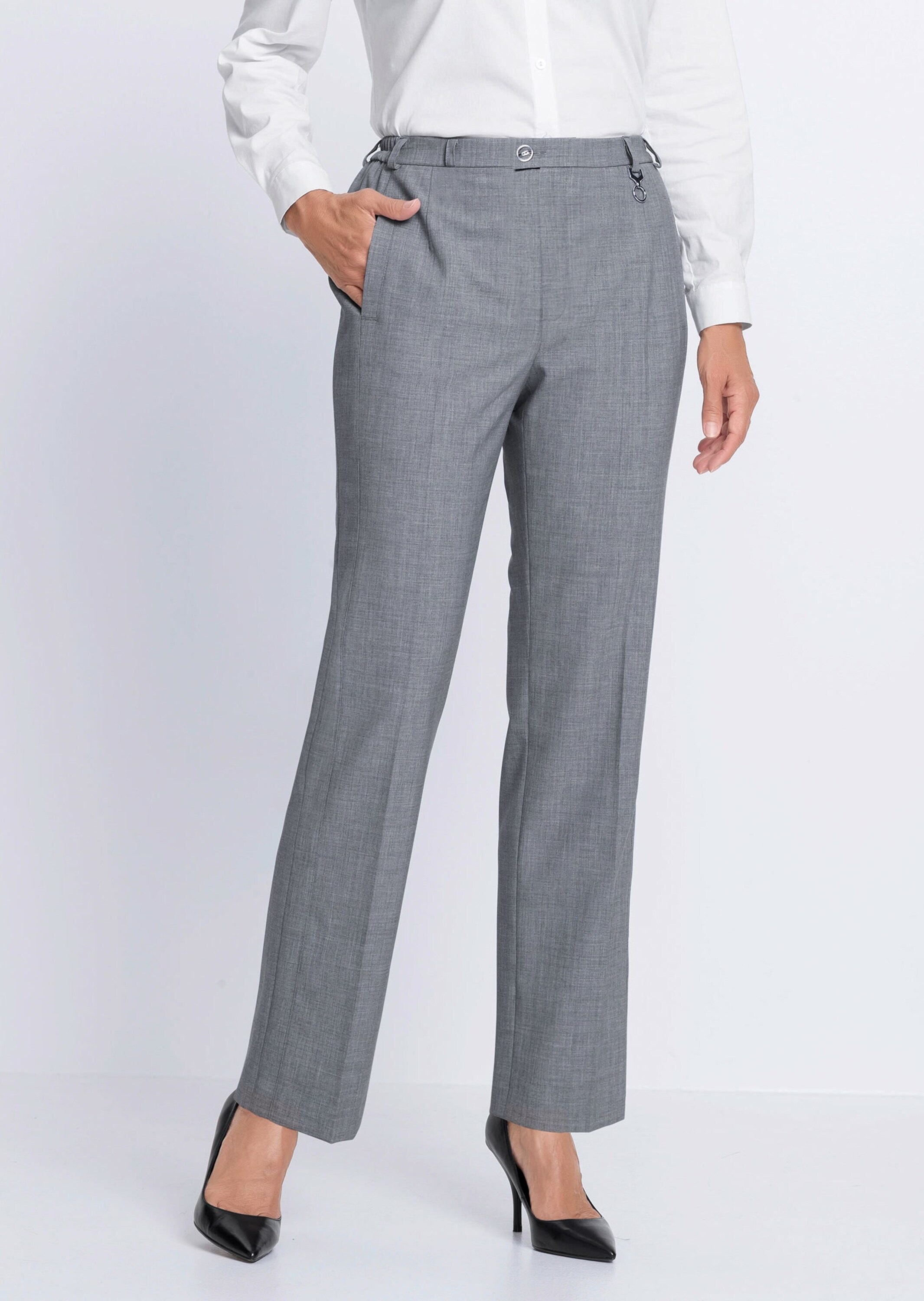 Thumbnail - GOLDNER Stoffhose "Kurzgröße Trevira-Schurwollhose ANNA"