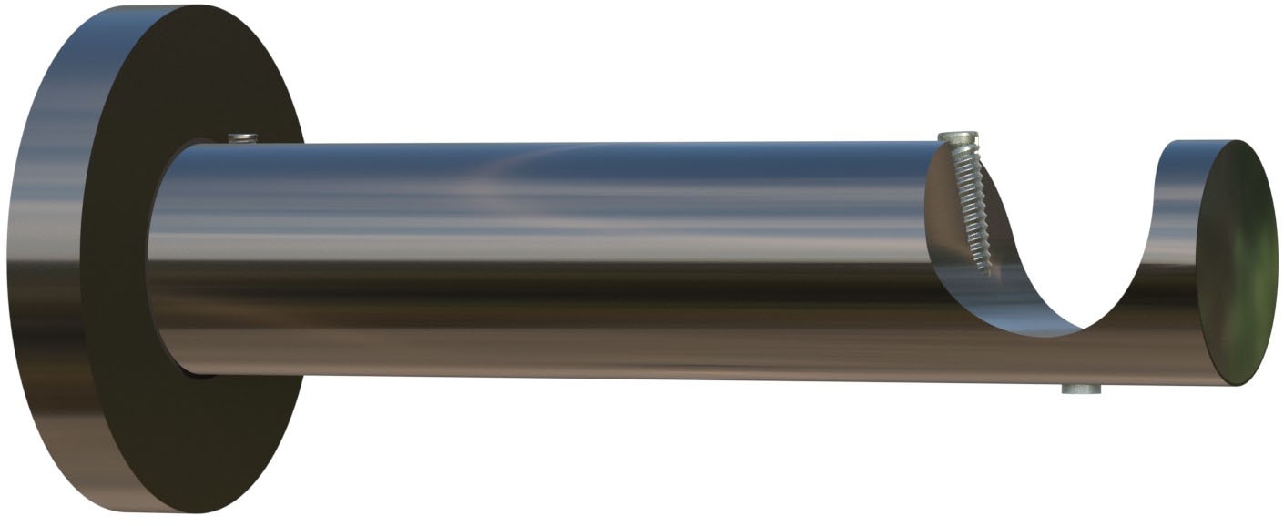 indeko Kombiträger Ø 20 mm für Vorhangstangen und Innenlaufsysteme