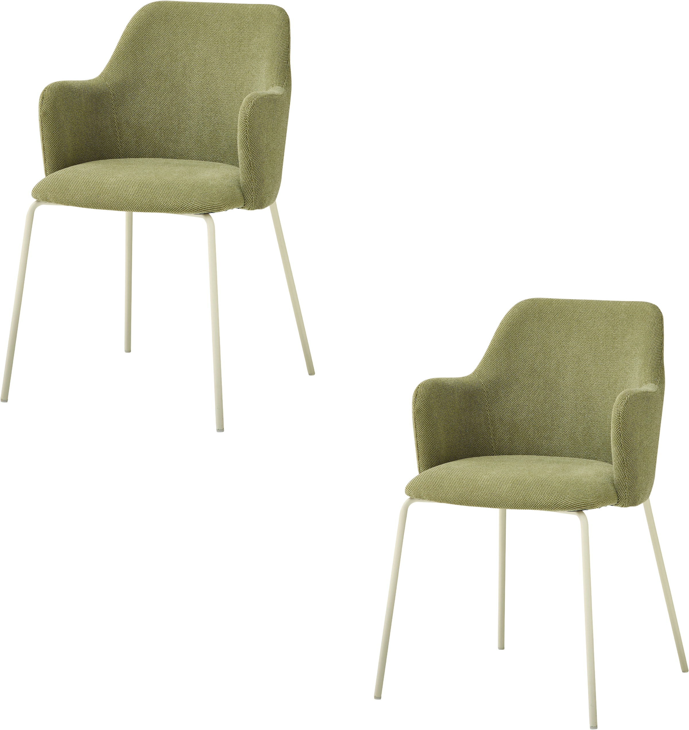 Stolkom Armlehnstuhl »Lissi BxHxT 60x84x44 cm« (Set) 2 Stk.Breite 60cm, Metallgestell