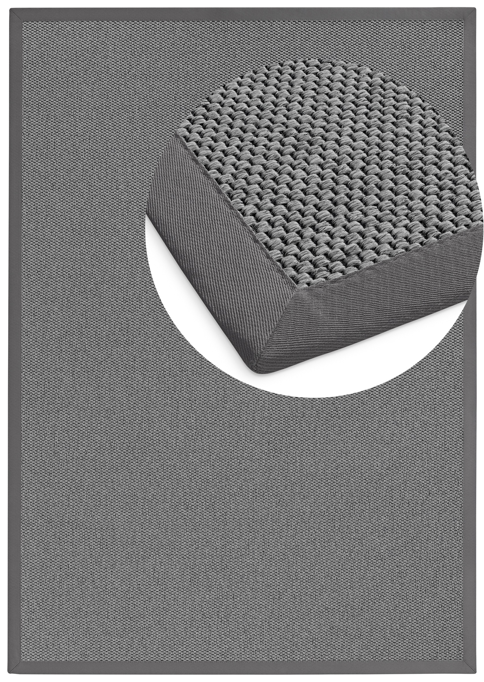 Dekowe Teppich "Naturana Panama" rechteckig 8 mm Höhe Flachgewebe, meliert, günstig online kaufen