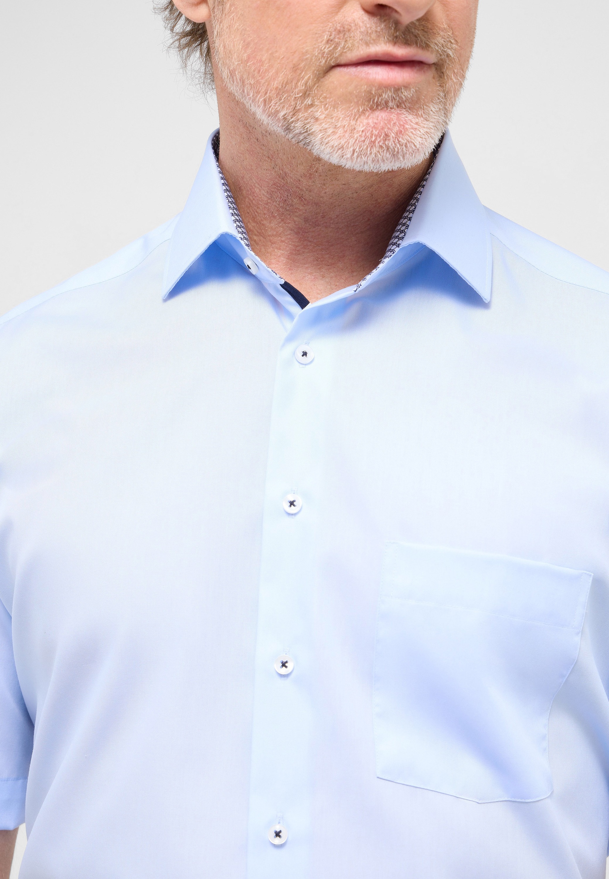 Thumbnail - Eterna Kurzarmhemd "MODERN FIT" NON IRON (bügelfrei)