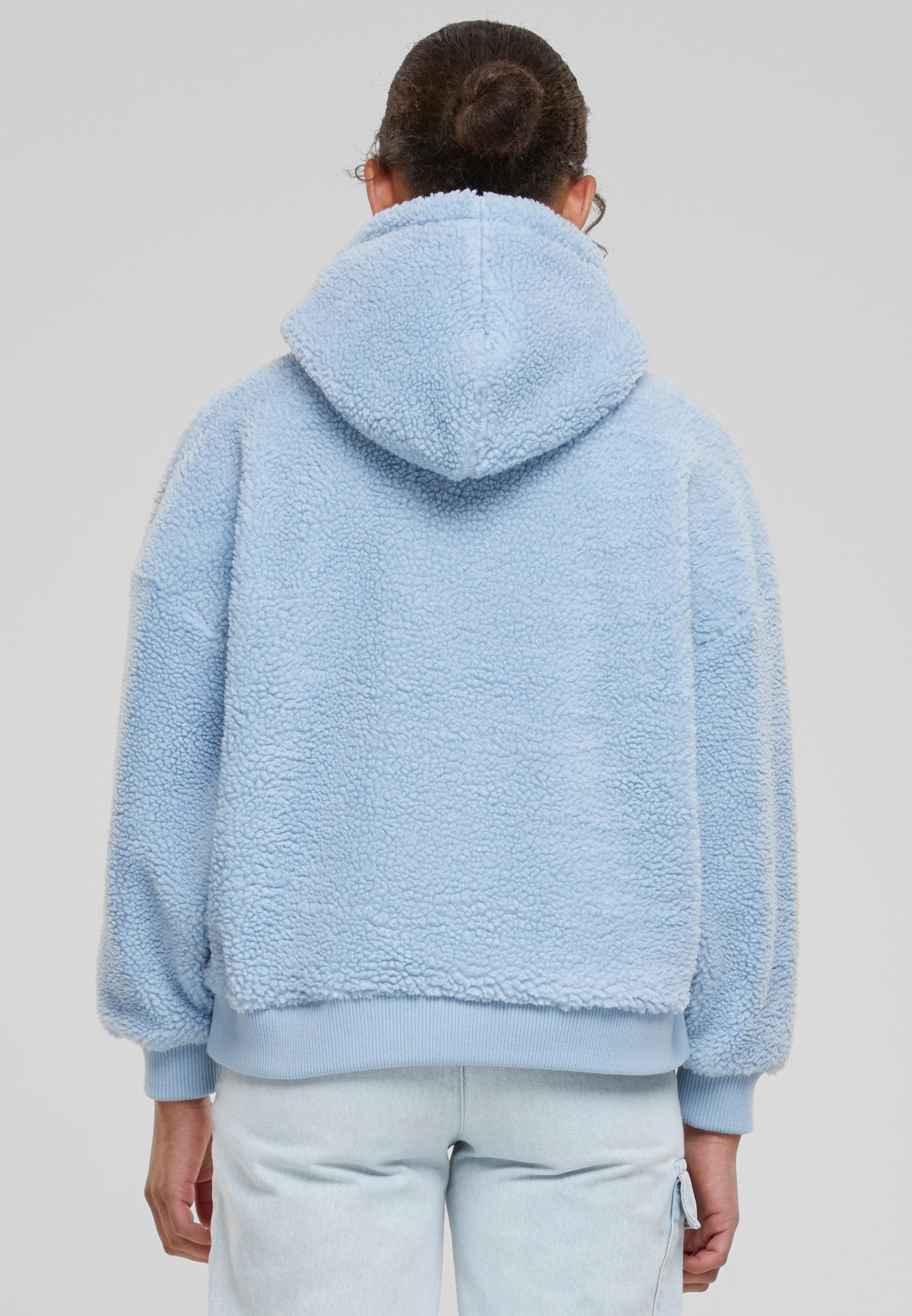 Karl Kani Kapuzenpullover »Karl Kani Damen KW233-041-2 KK Metal Signature Teddy Os Hoodie«, (1 tlg.)