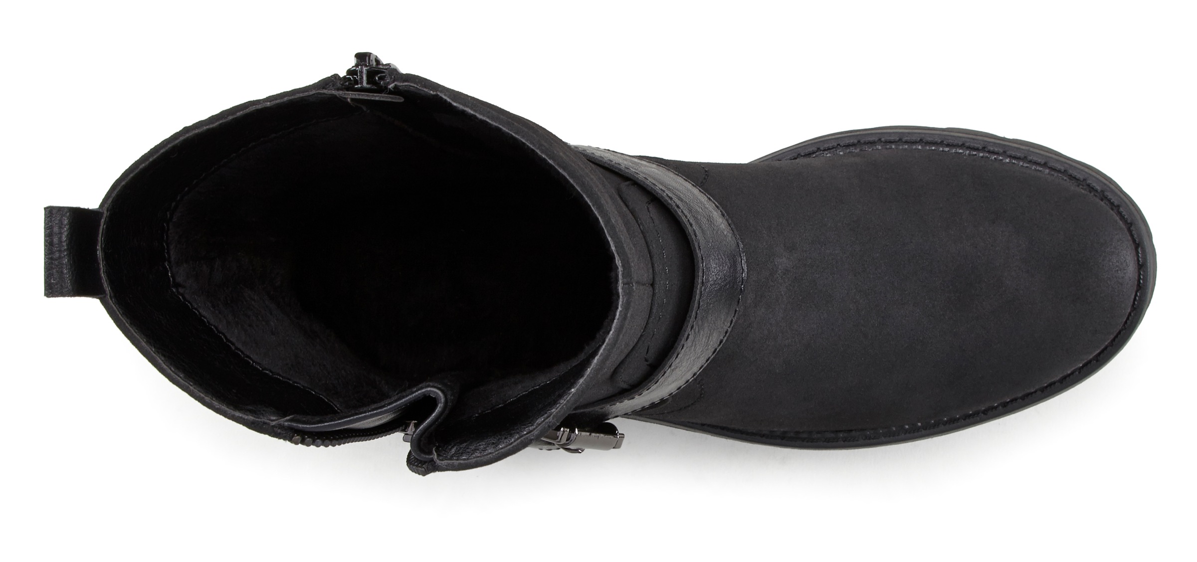 LASCANA Stiefelette Stiefel mit Profilsohle und lässiger Schnalle VEGAN GE10104