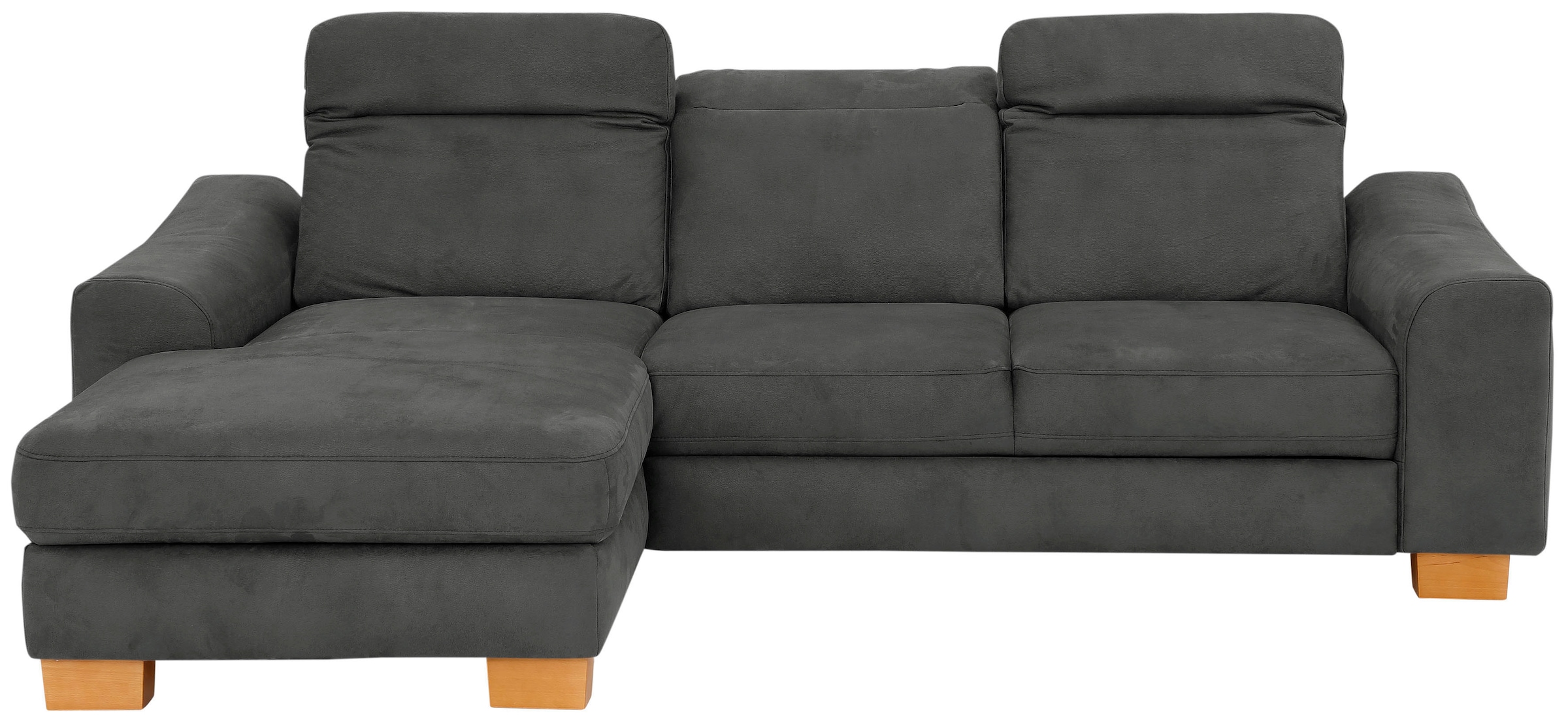 Home affaire Ecksofa »Dundee L-Form«, wahlweise mit Kopfteilverstellung und zusätzlich mit Bettfunktion