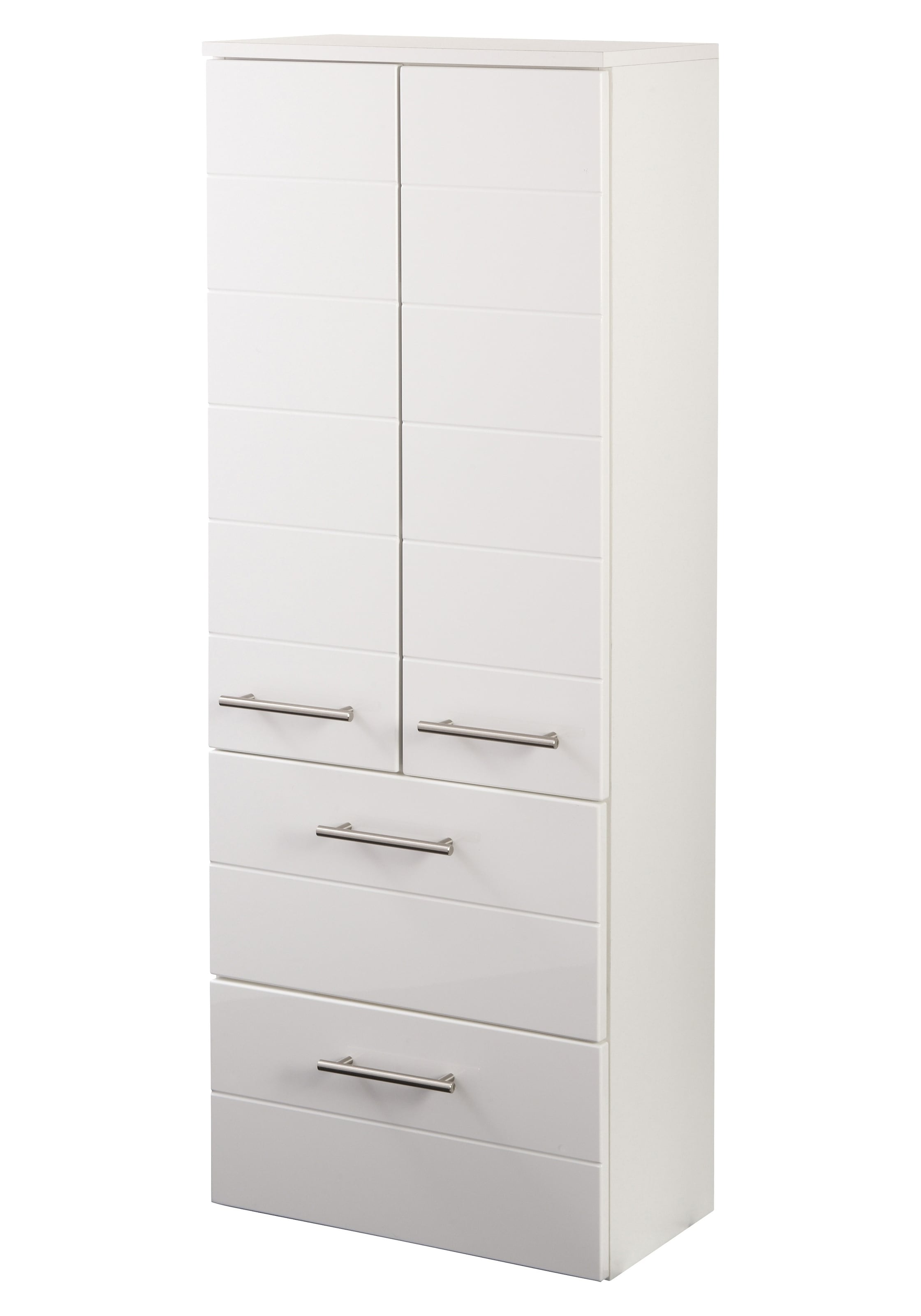 welltime Midischrank "Porto", Breite 50 cm, mit hochglänzenden Fronten günstig online kaufen