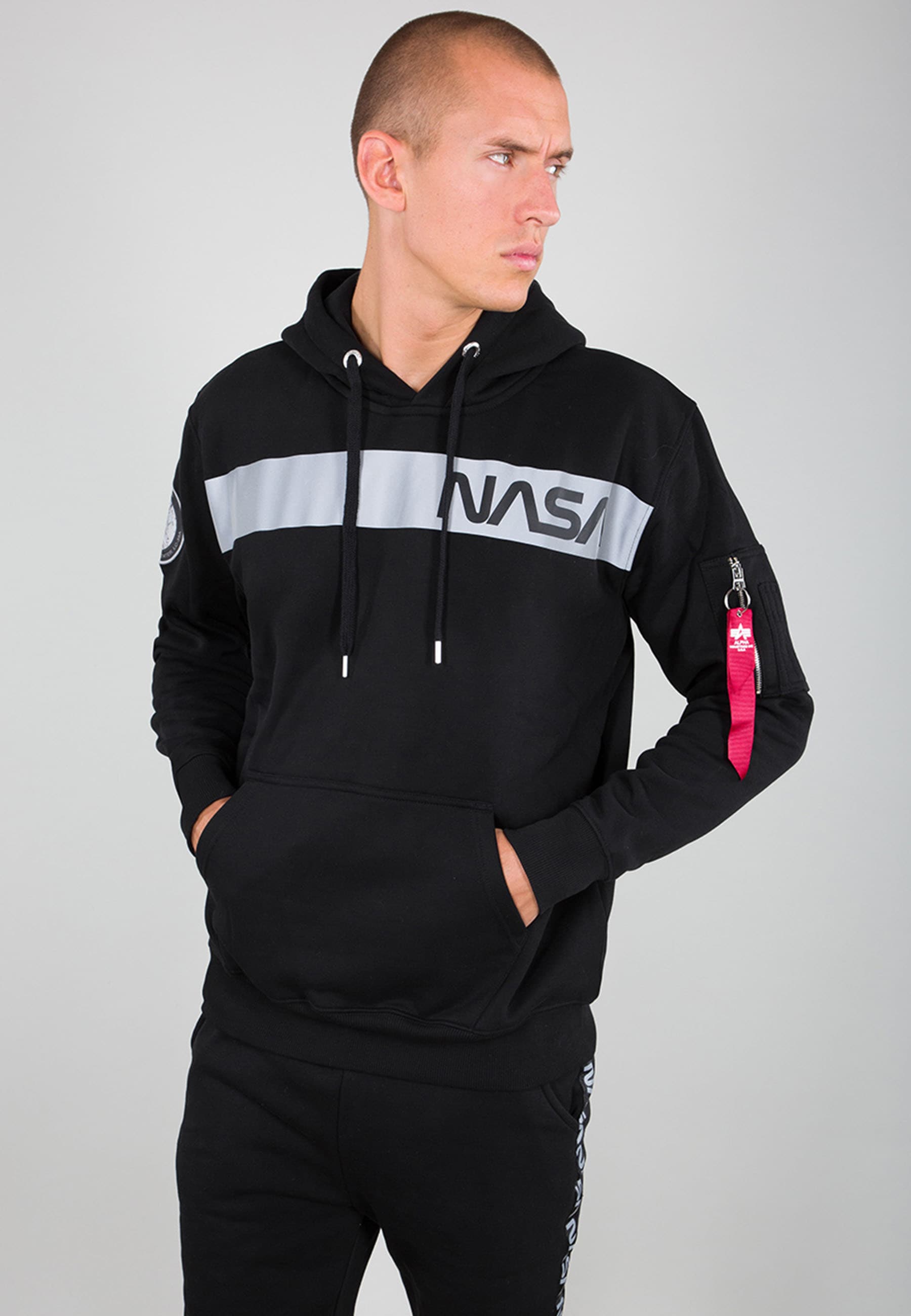 Alpha Industries Hoodie "Alpha Industries Men - Hoodies NASA RS Hoodie"