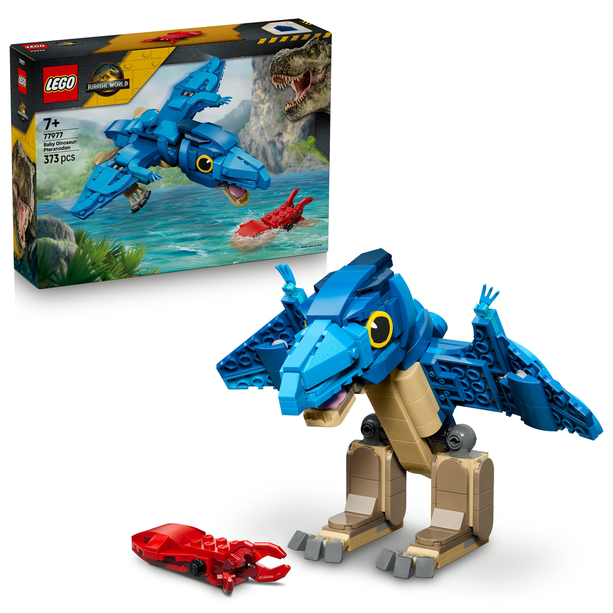 LEGO® Konstruktionsspielsteine »Baby-Dinosaurier: Pteranodon (77977), LEGO Jurassic World« Made in Europe