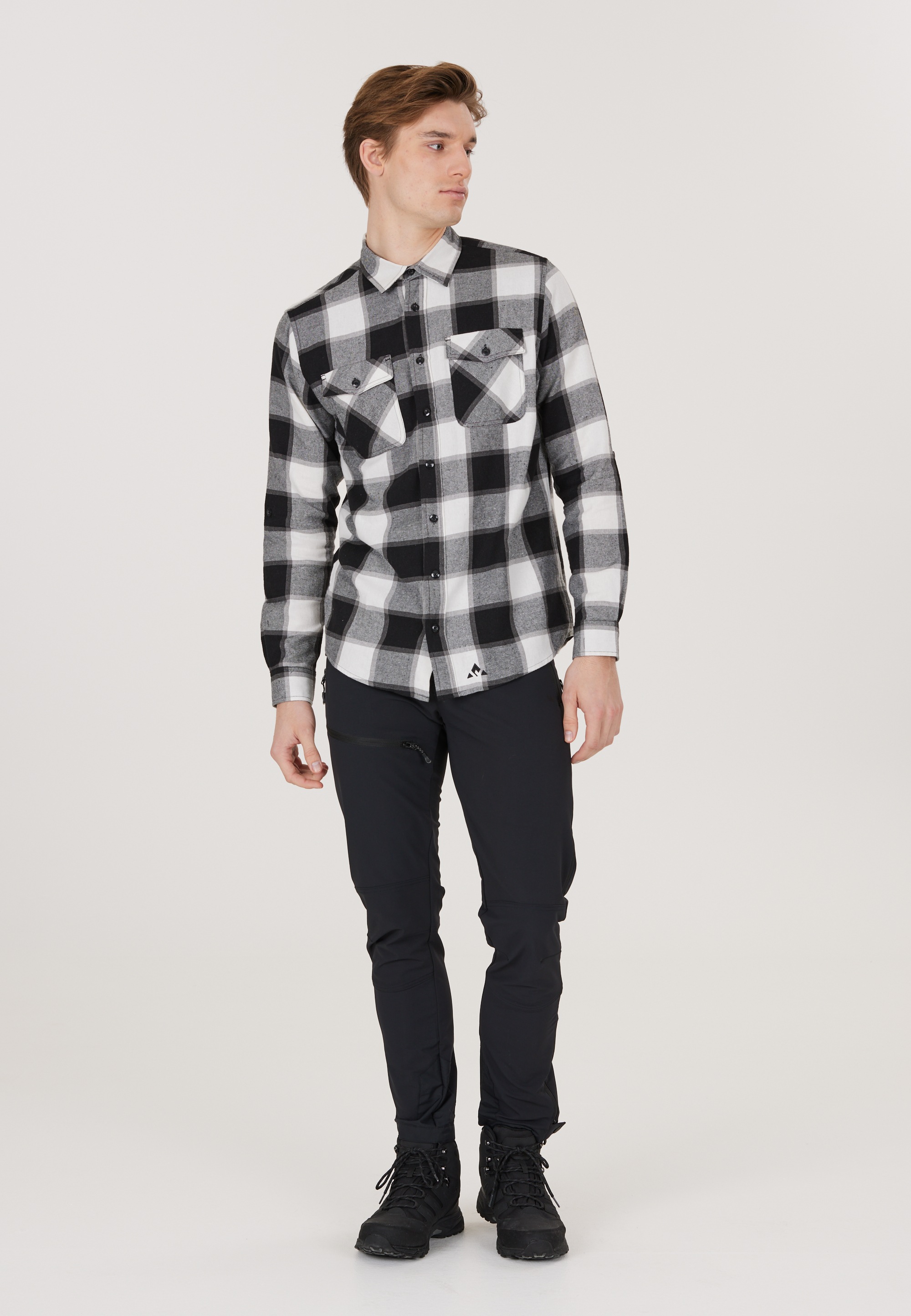 WHISTLER Fleeceshirt »Caspar«, aus weichem Baumwollmaterial