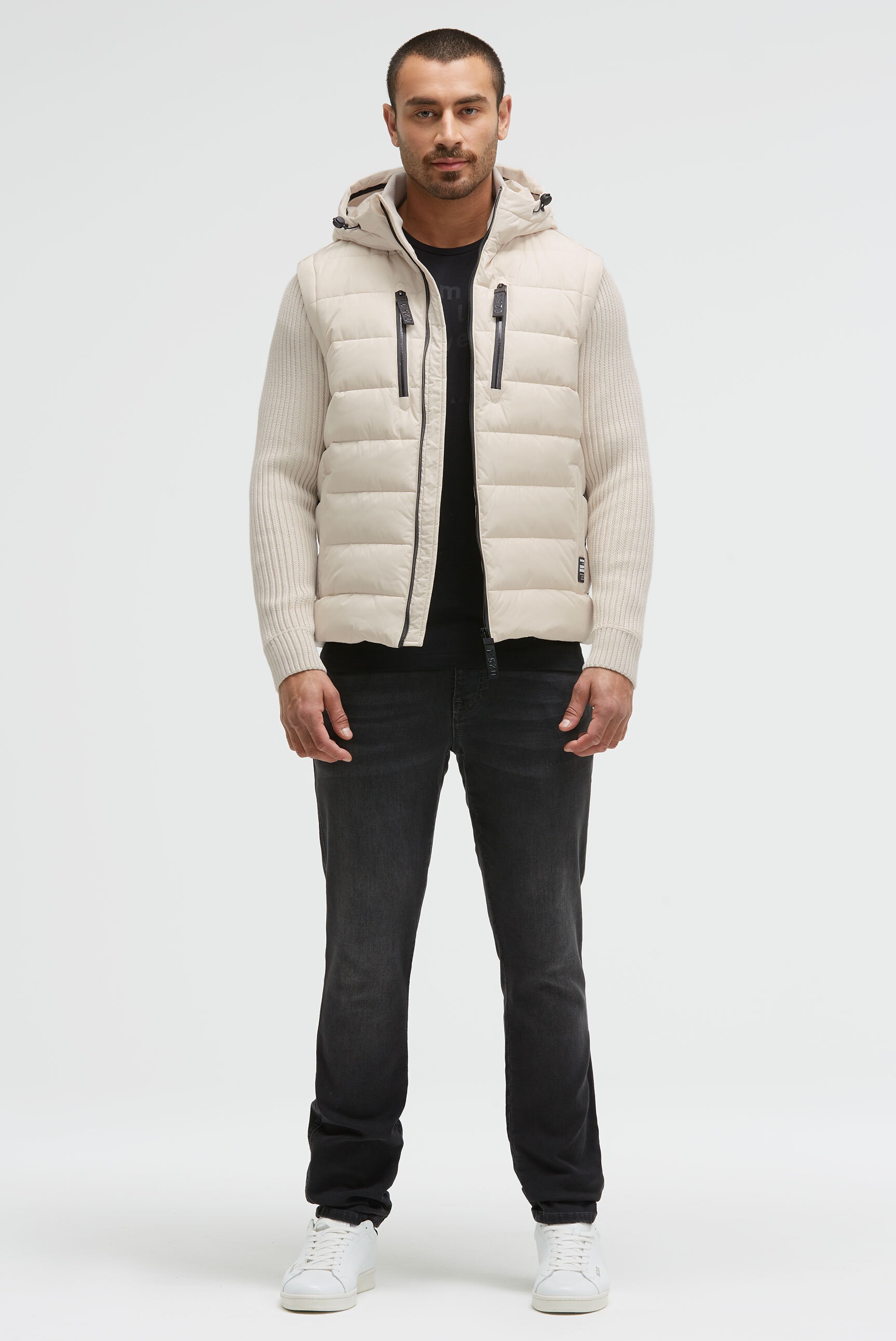CAMP DAVID Outdoorjacke, mit Kapuze, mit Brusttaschen