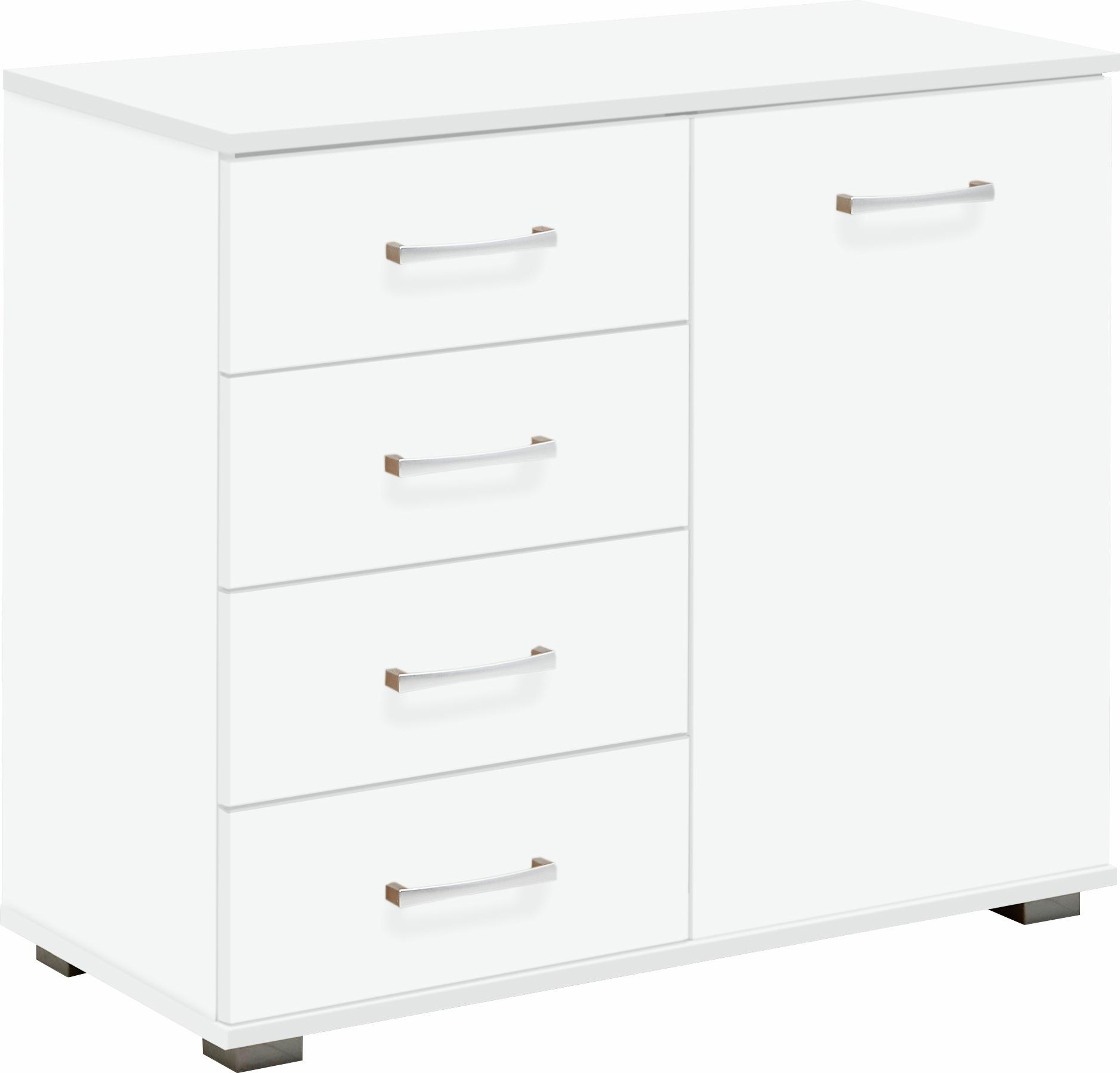 priess Kombikommode "Barcelona mit 4 Schubkästen und Tür in 6 Farben" günstig online kaufen