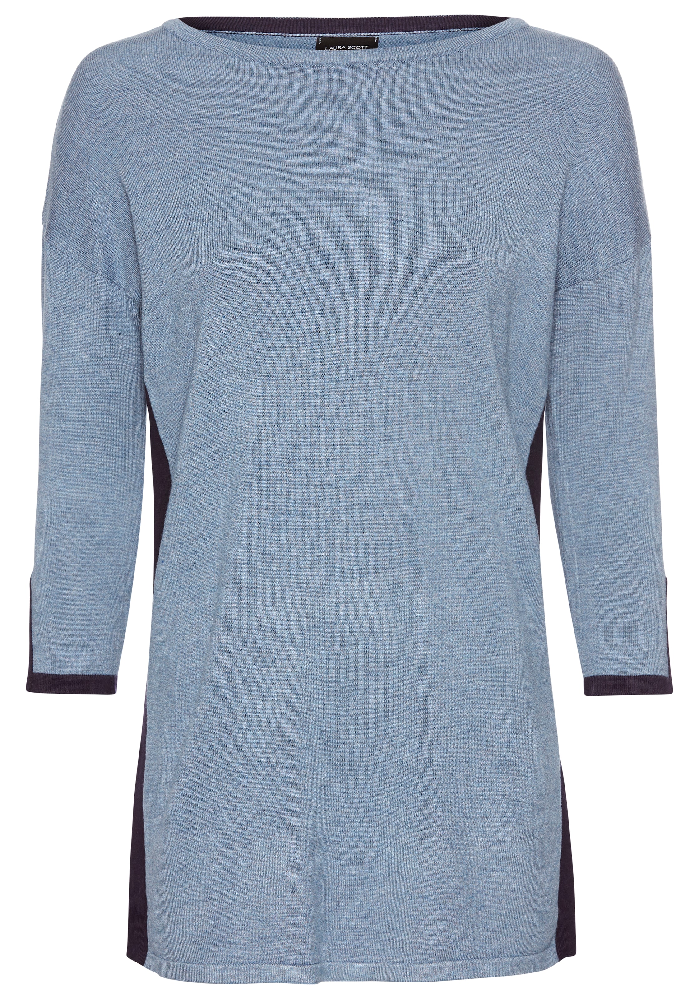 Laura Scott Longpullover, in Kontrastfarben