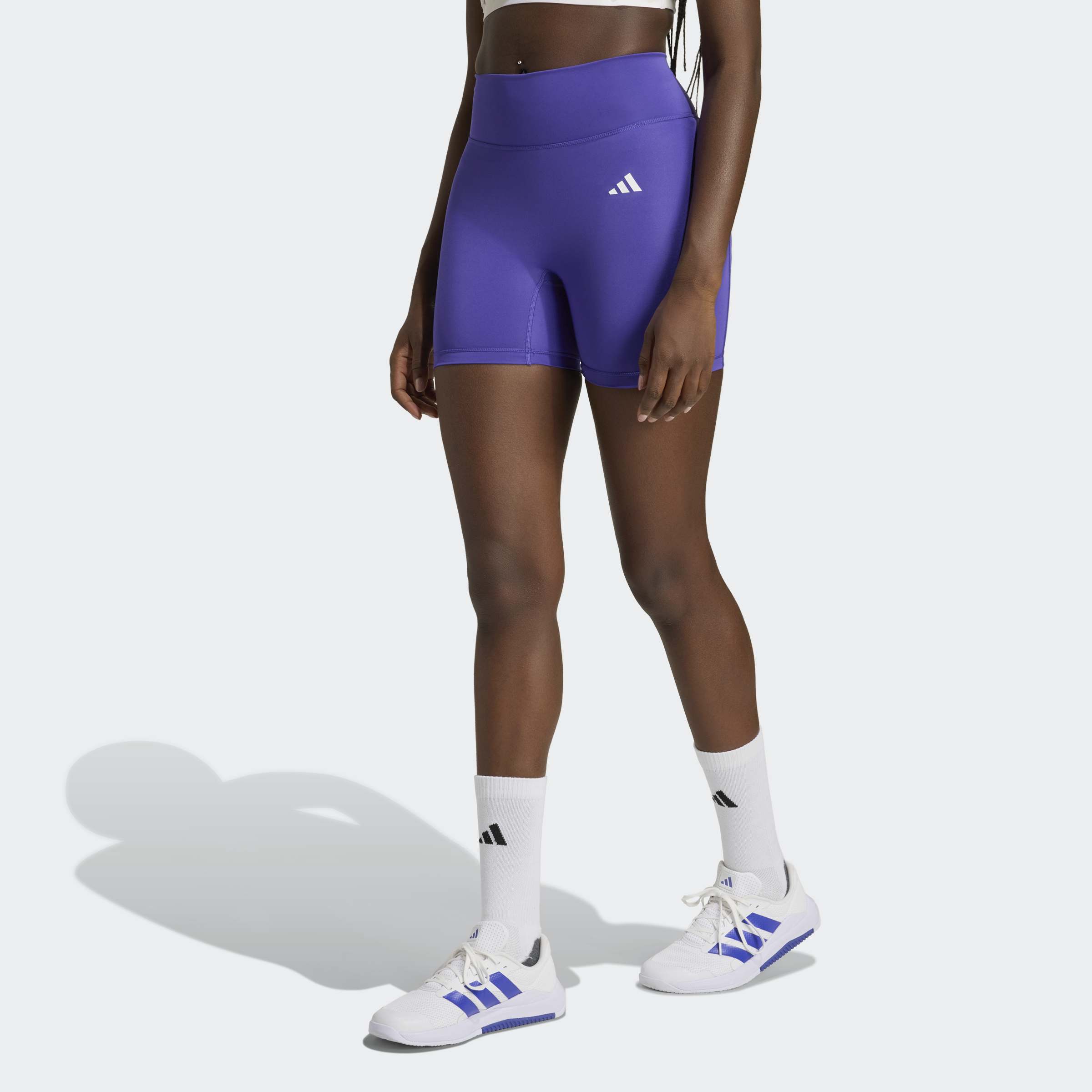 adidas Performance "OPTIME ESSENTIALS WORKOUT KURZE LEGGINGS" für Erwachsene, mit sportlichem Stil