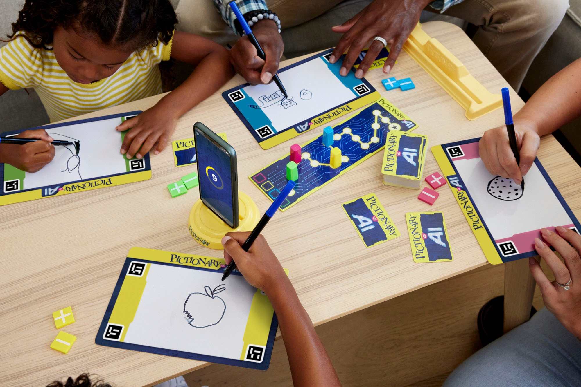 Mattel games Spiel »Pictionary vs AI German (D)«