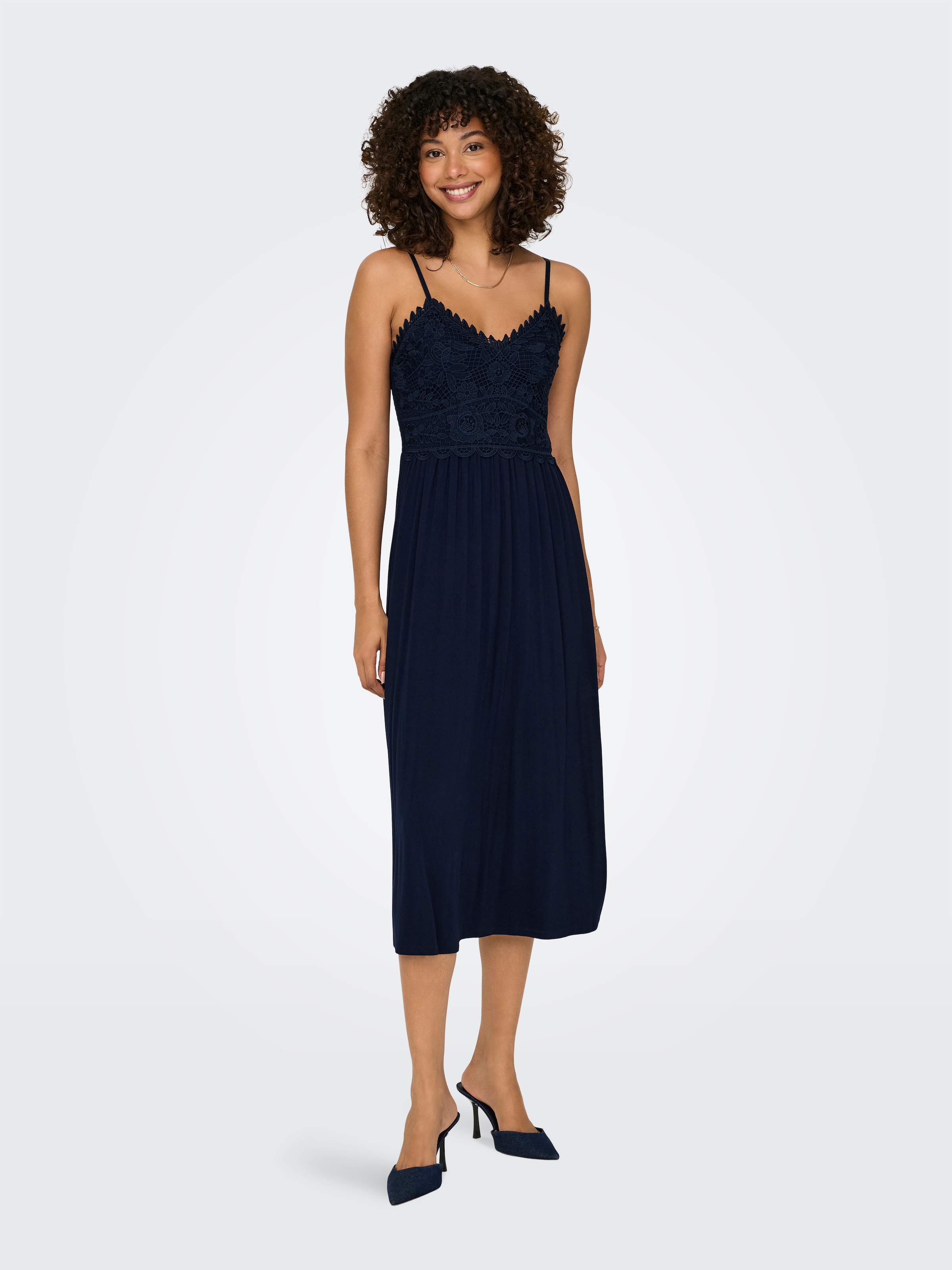 ONLY Spaghettikleid »ONLHONEY STRAP DRESS JRS«