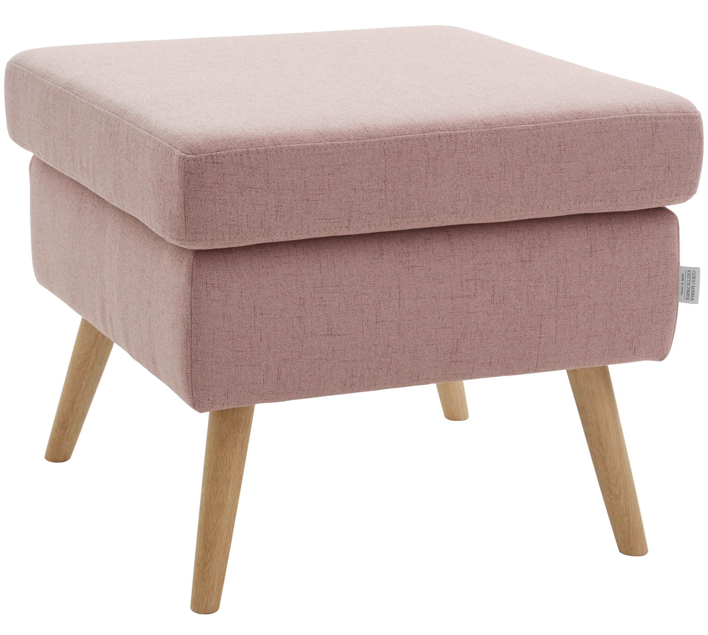 Home affaire Hocker "Salla", Bezug auch in Luxus-Microfaser in Teddyfellopt günstig online kaufen