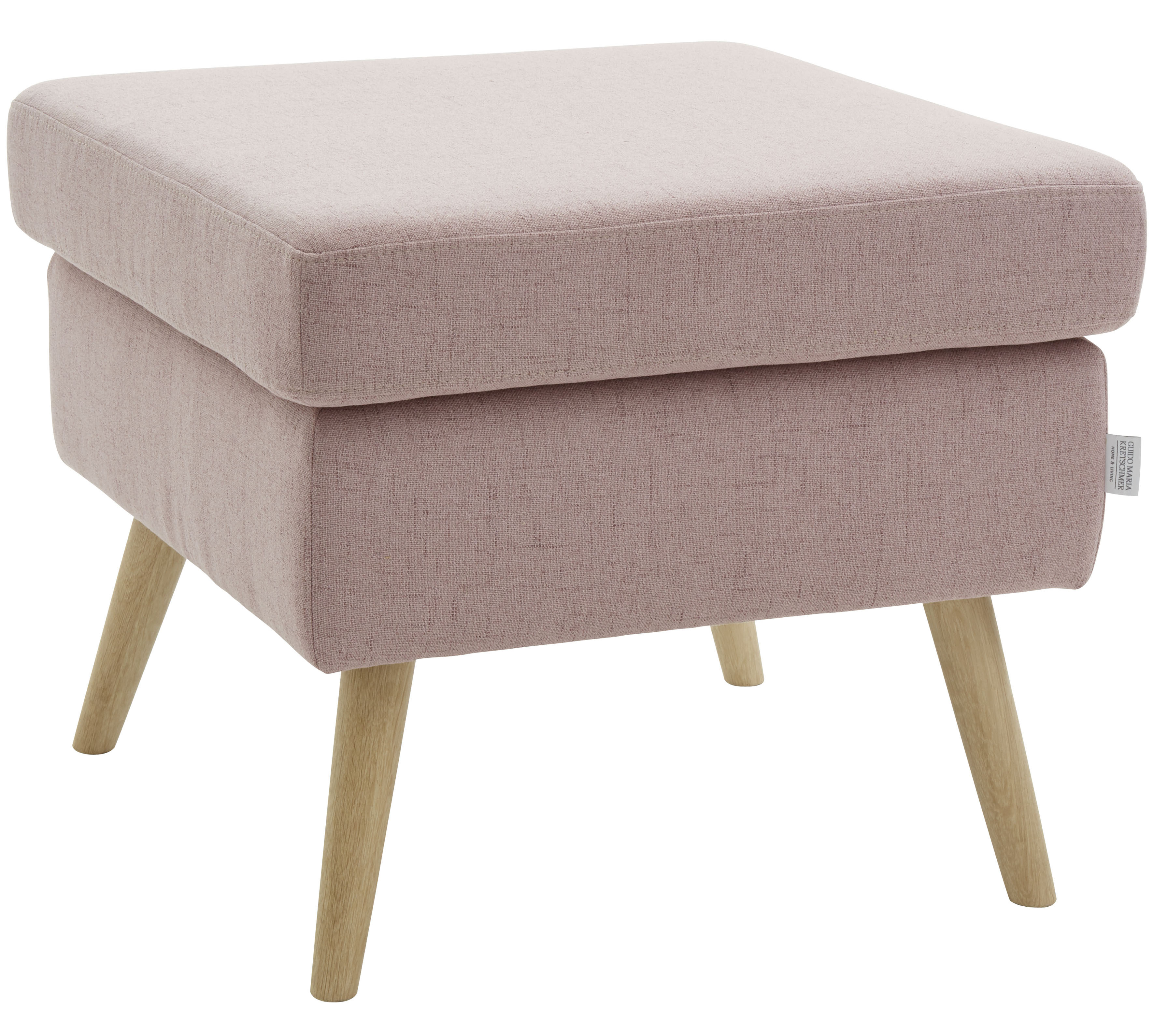 OTTO home Hocker "Salla" Bezug auch in Luxus-Microfaser in Teddyfelloptik