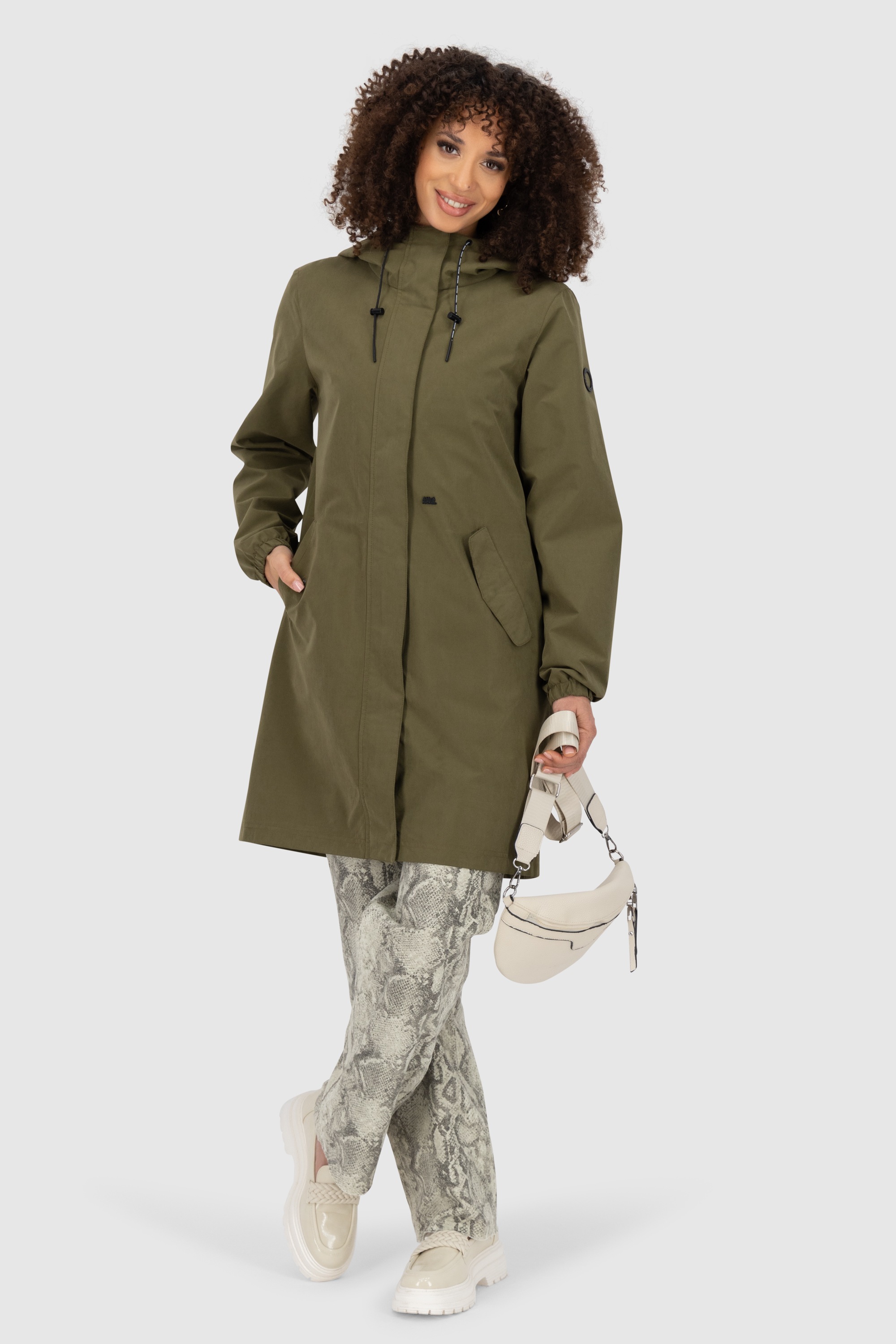 Thumbnail - Alife & Kickin Parka "FrizziAKA" mit Kapuze mit Kapuze und Klappentaschen