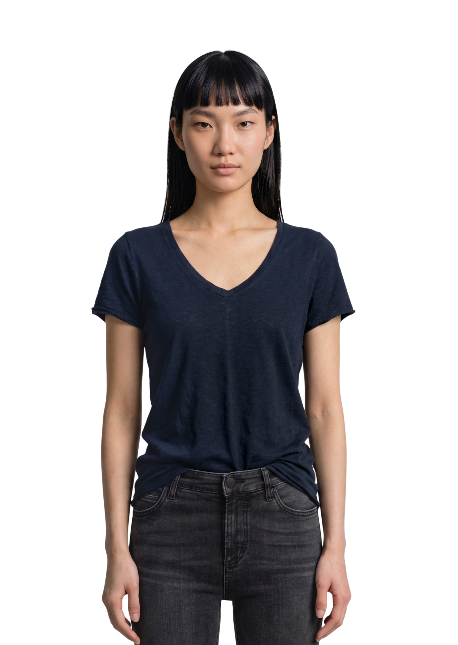 Marc O'Polo DENIM T-Shirt »aus Organic Cotton Slub Jersey«