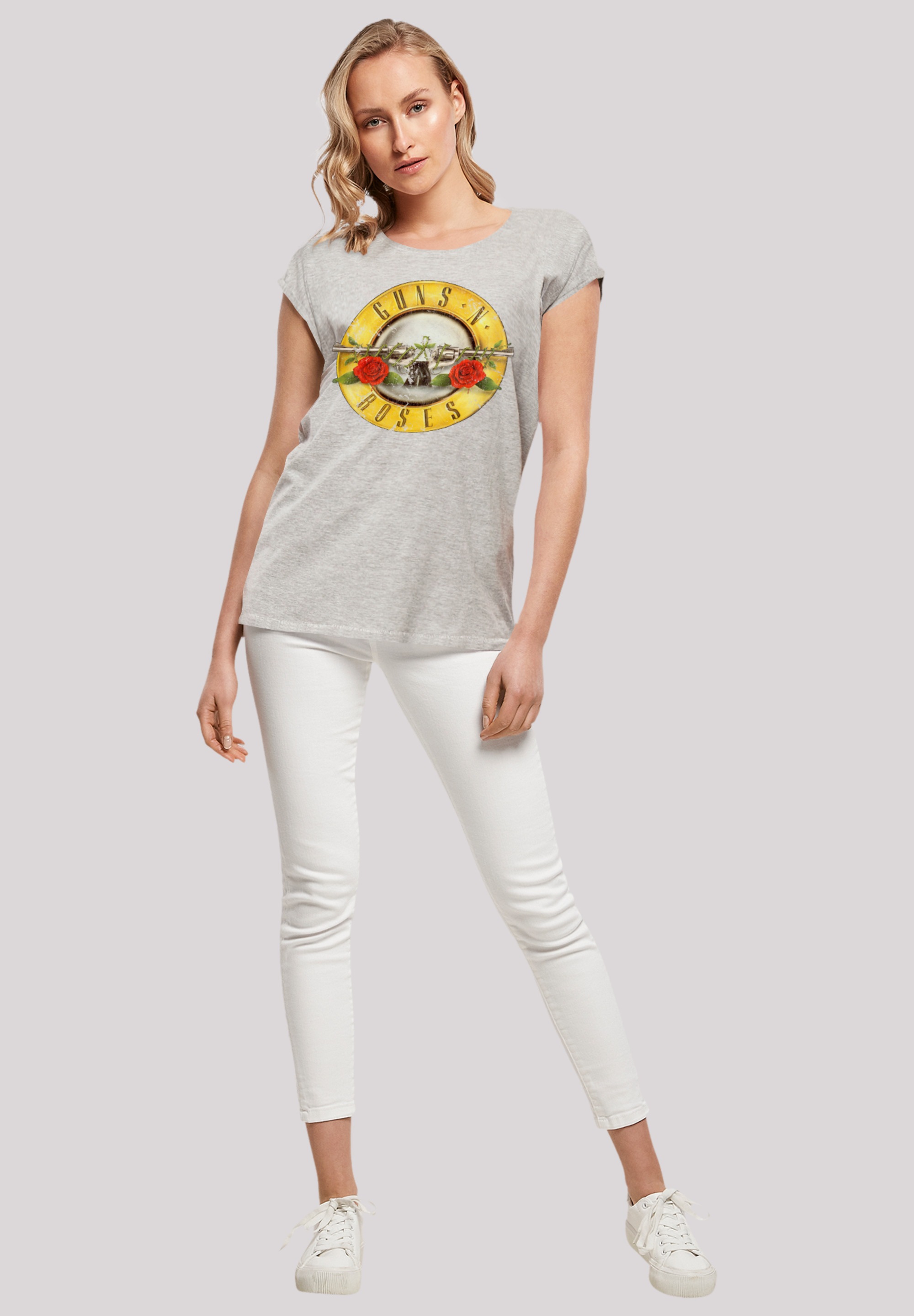 F4NT4STIC T-Shirt »Guns 'n' Roses Vintage Logo Black«, Premium Qualität